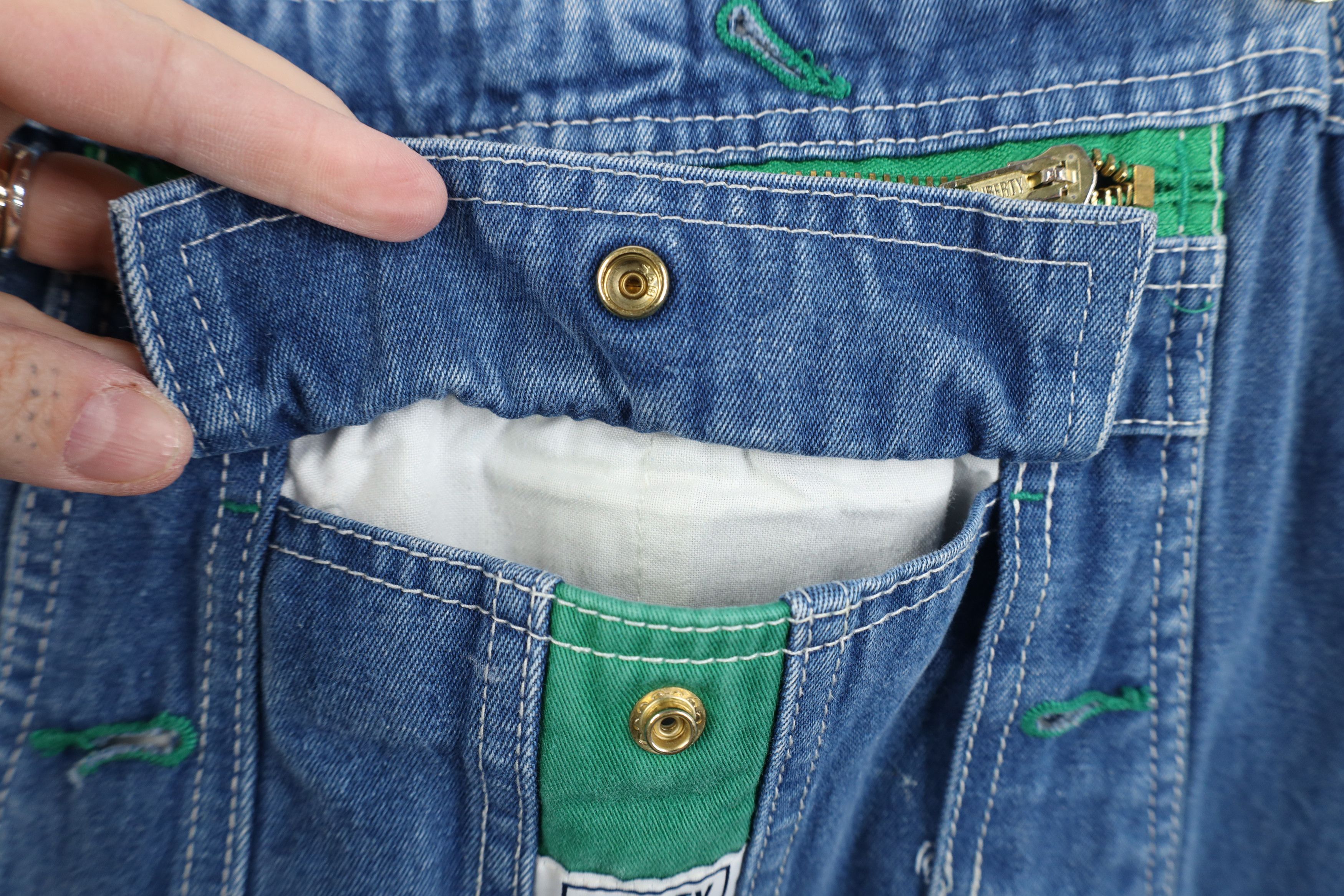 Vintage Vintage Y2K Streetwear Distressed Wide Leg Denim Overalls Size US 44 / EU 60 - 5 Thumbnail