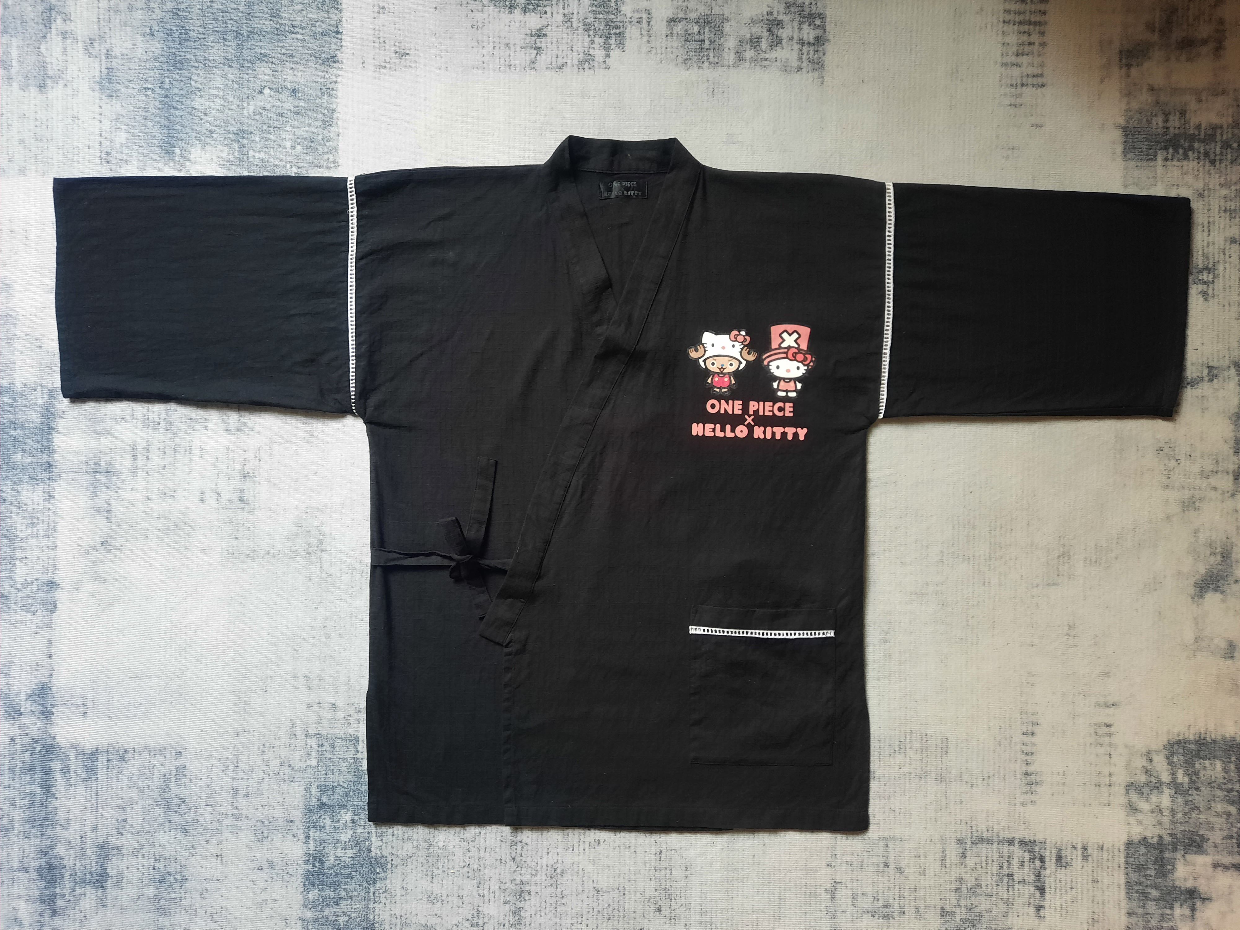 Anime 🔆hello kitty x one piece by sanrio anime yukata happi shirt Size M / US 6-8 / IT 42-44 - 2 Thumbnail
