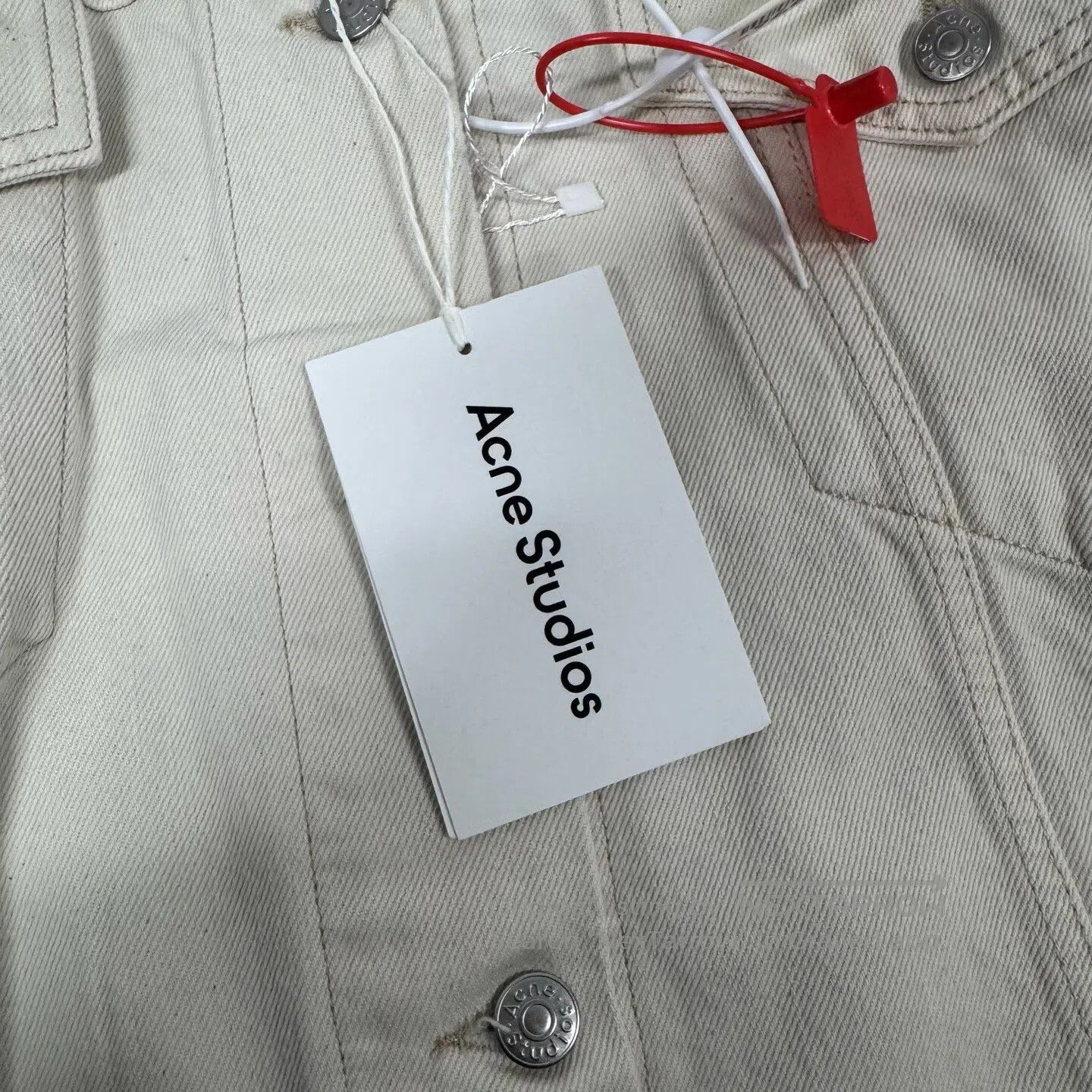 Acne Studios Acne Studios Short-cut denim jacket| Size L / US 10 / IT 46 - 4 Thumbnail