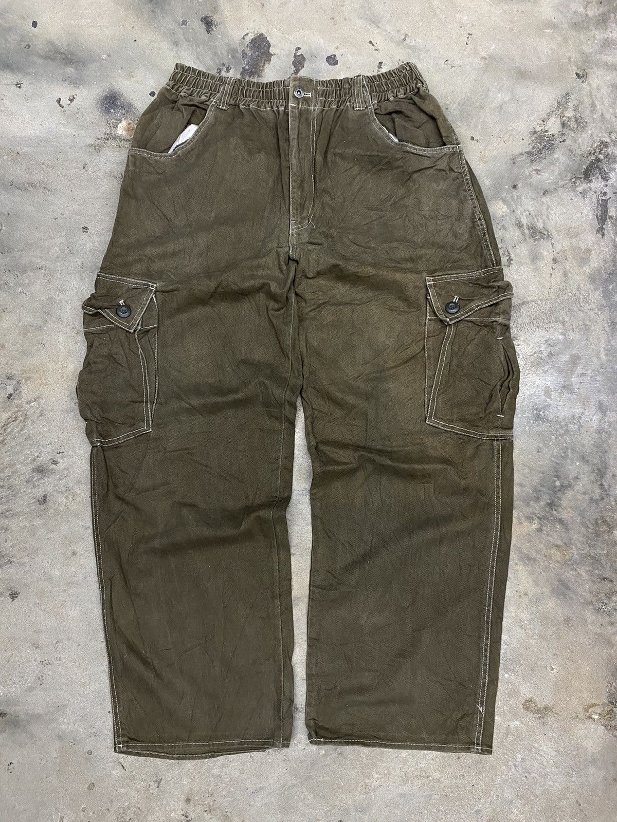 Vintage vintage y2k raton cargo baggy skate style Size US 30 / EU 46 - 2 Thumbnail