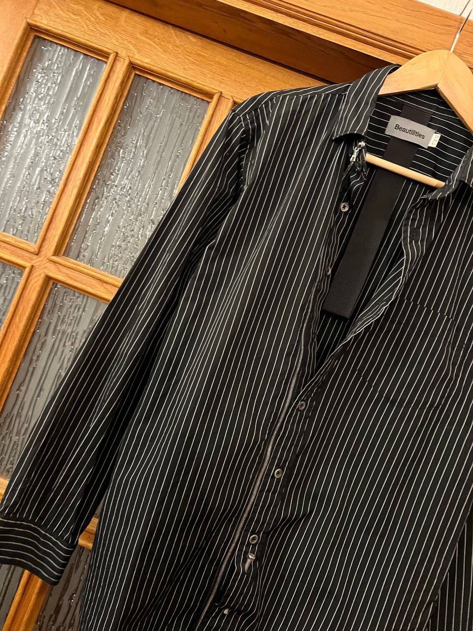 Japanese Brand Les Beautilities stripes screw shirt Size US M / EU 48-50 / 2 - 6 Thumbnail