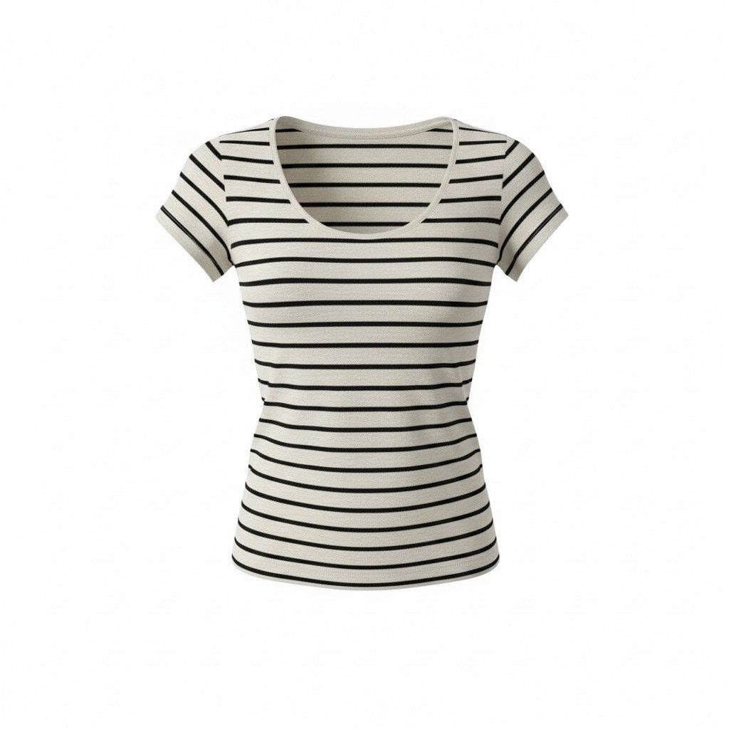 Mossimo Mossimo Supply Co Women’s Black & White T-Shirt Size Small Size S / US 4 / IT 40 - 1 Thumbnail