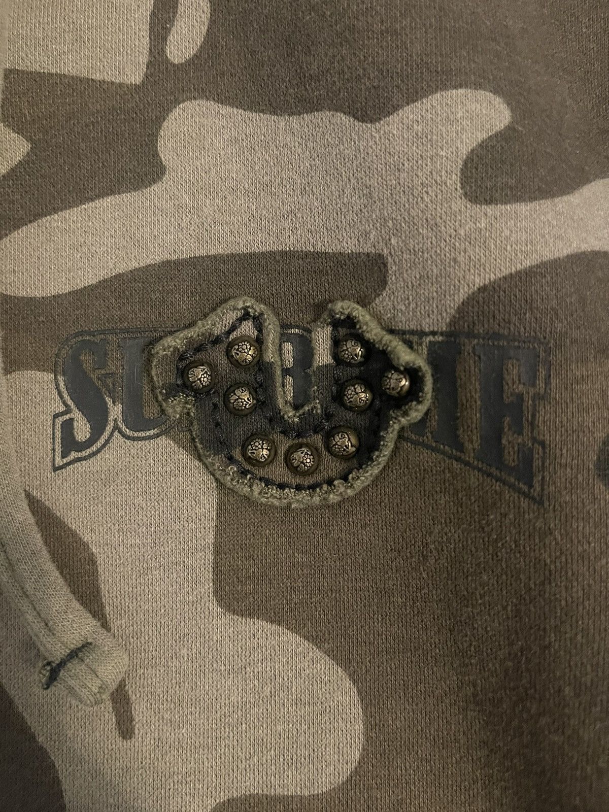 Supreme × True Religion Supreme x True Religion Camo Zip Up Sweatshirt Size US L / EU 52-54 / 3 - 5 Thumbnail
