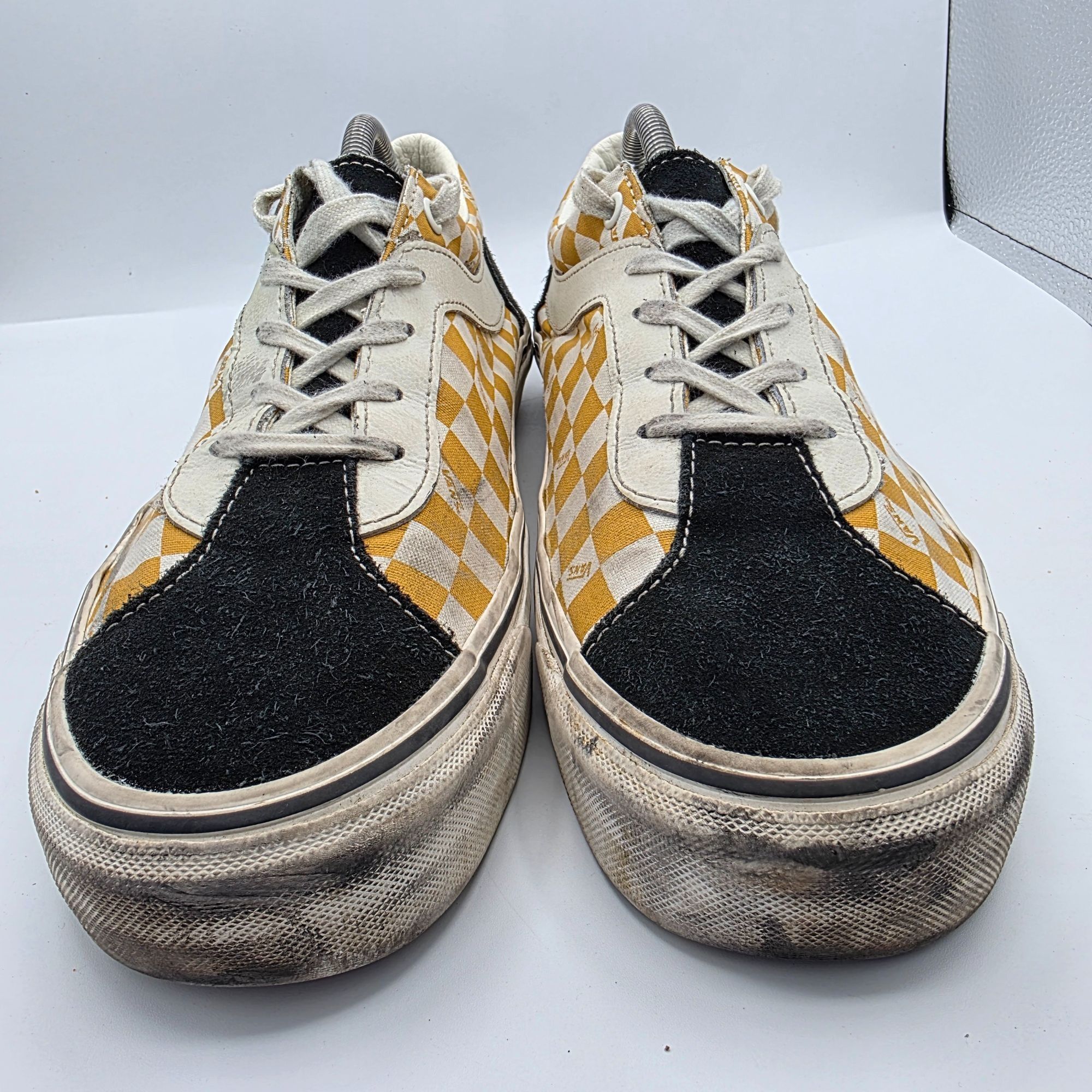 Vans Vans Bold Ni Mens Size 10.5 Checkerboard Black Mango Mojito Size US 10.5 / EU 43-44 - 2 Thumbnail
