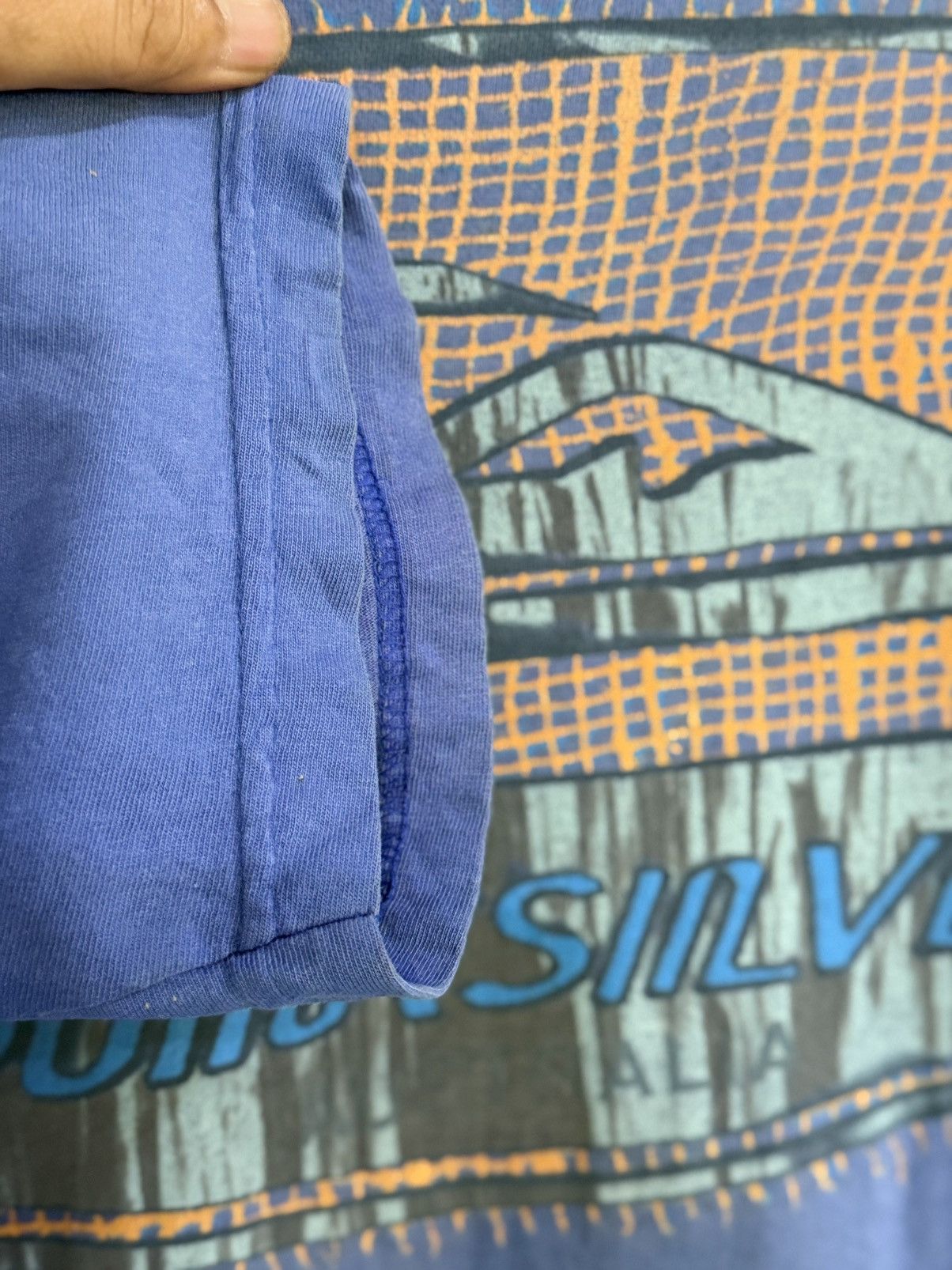 Quiksilver × Vintage Thrashed Vintage 90s Quiksilver Australia Surf Faded Grunge Size US XL / EU 56 / 4 - 6 Thumbnail