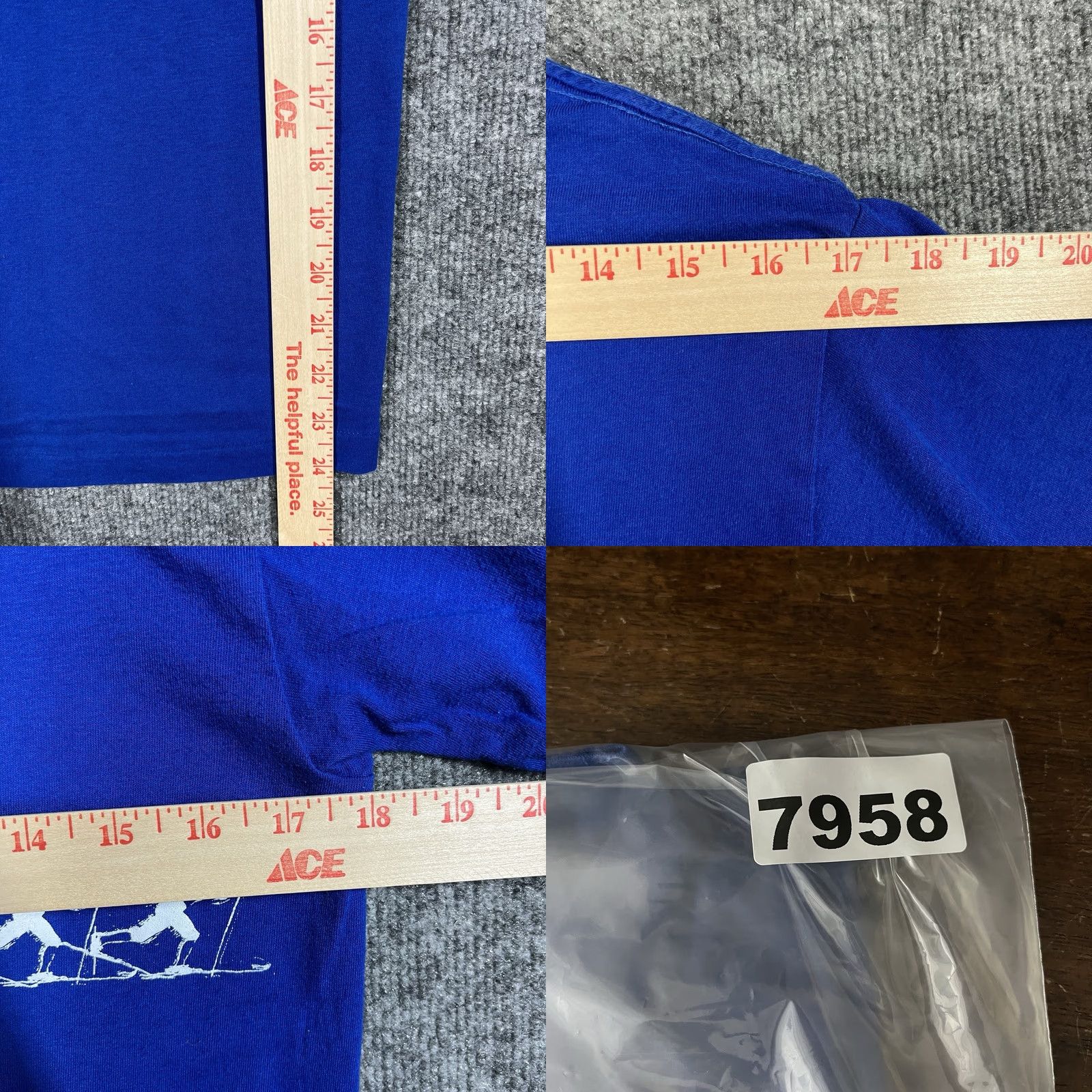 Vintage VINTAGE 80s Silver Creek Challenge Ski T Shirt Size Small Mountain Snowshoe WV T-Shirt Men Blue Cotton Graphic Print Crew Neck Short Sleeve 80s Mens Size US S / EU 44-46 / 1 - 8 Thumbnail