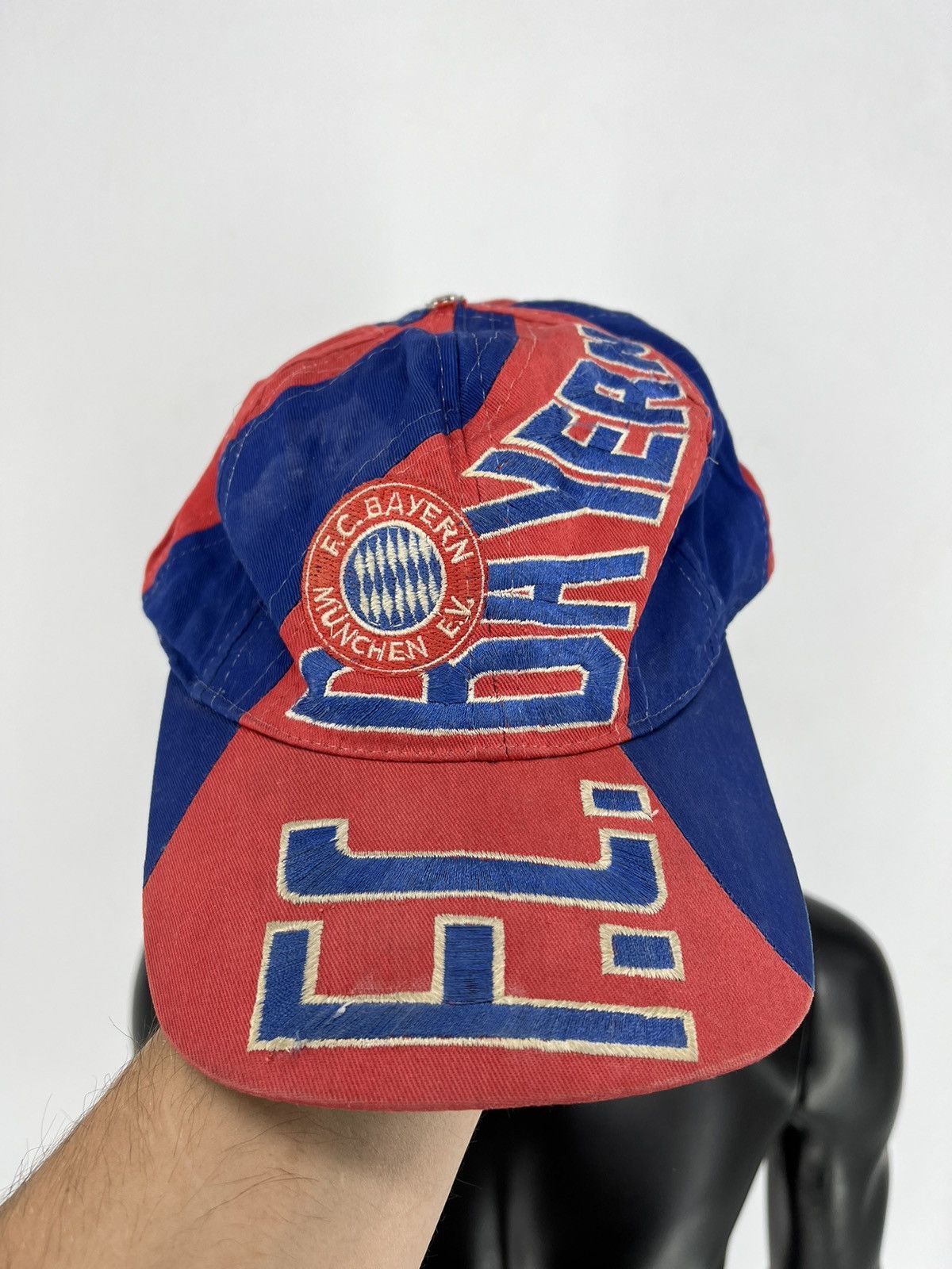 Vintage 80s 90s Vintage FC Bayern Munchen archival Soccer Cap Size ONE SIZE - 2 Thumbnail