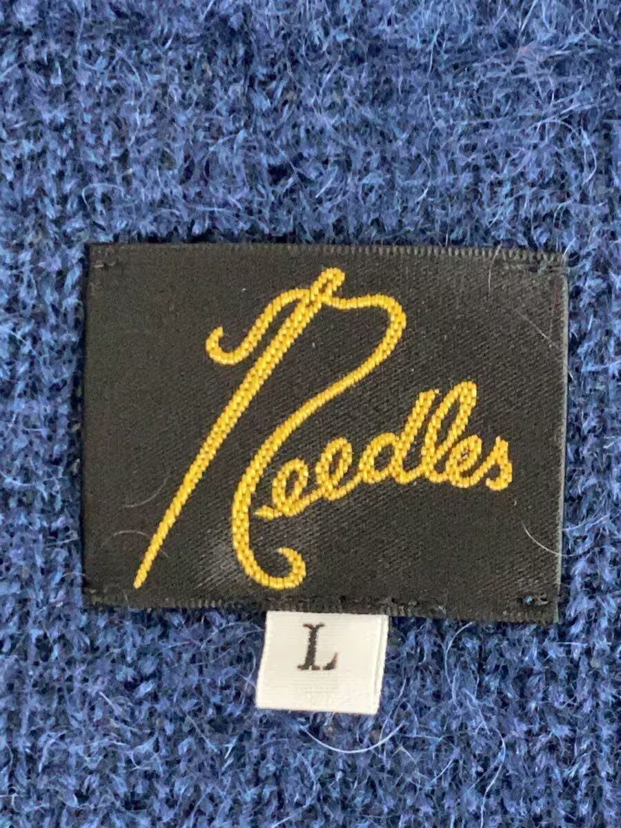 Needles Striped Mohair Knit Cardigan Size US L / EU 52-54 / 3 - 4 Thumbnail