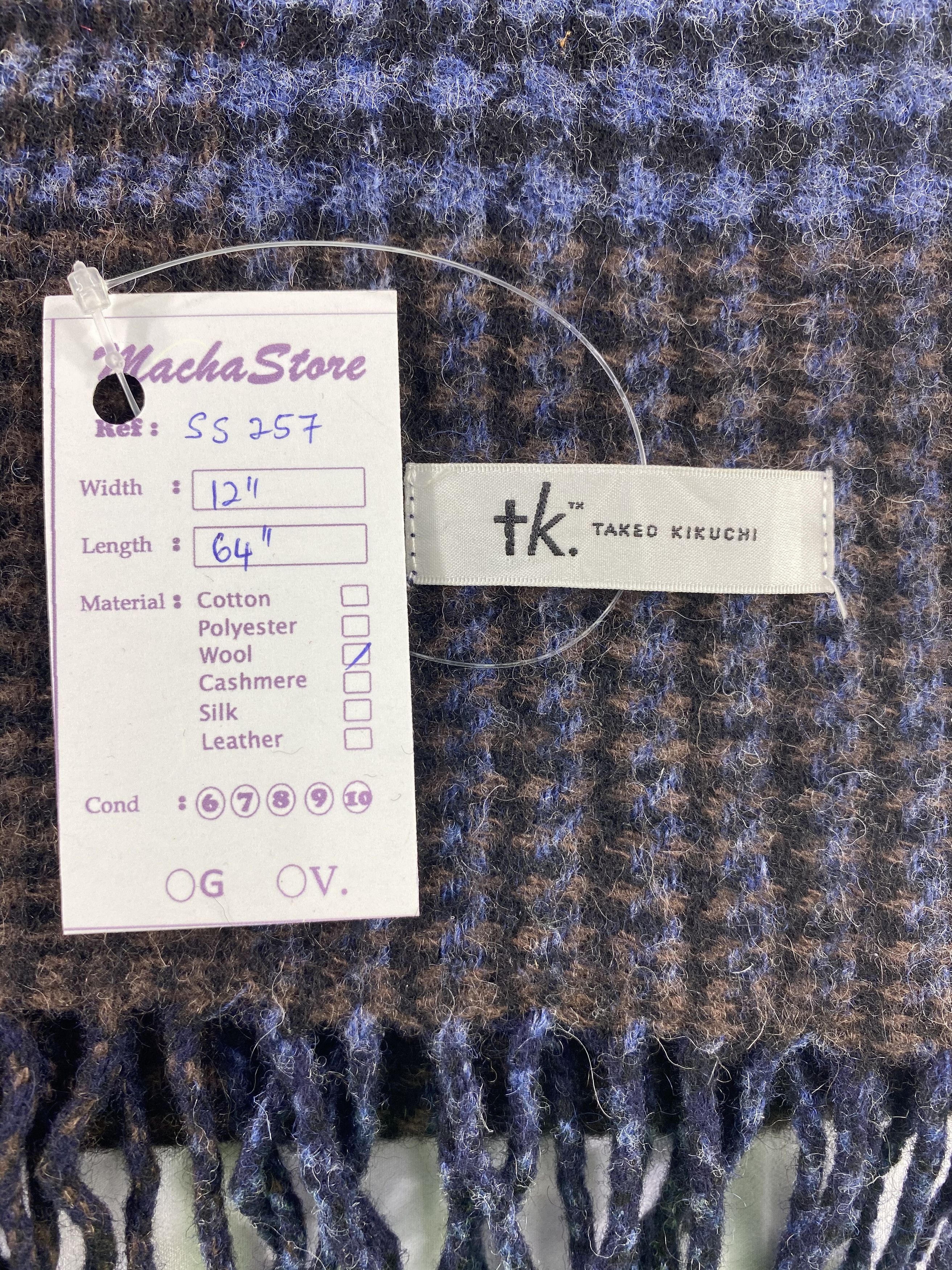 Takeo Kikuchi Takeo Kikuchi Scarf / Muffler / Neckwear Size ONE SIZE - 6 Thumbnail