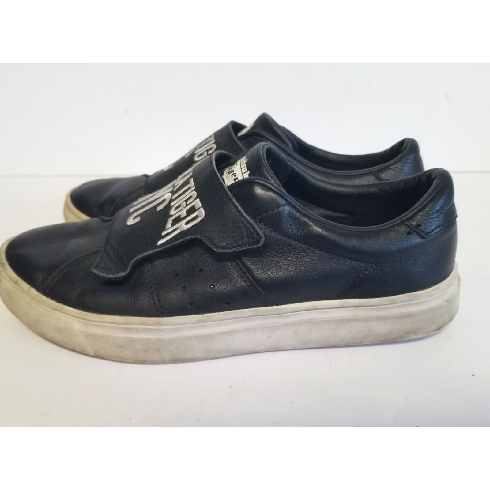 Onitsuka Tiger Onitsuka Tiger Sneaker Shoes Black White US 5 Hook & Loop Adult Monk Size US 5 / EU 37 - 4 Thumbnail
