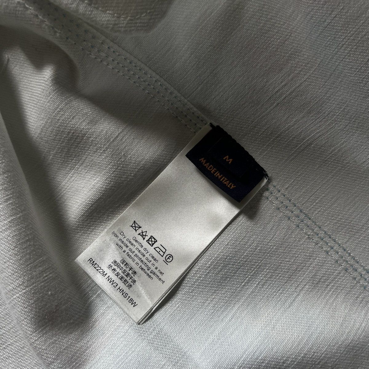 Louis Vuitton × Virgil Abloh 22AW Louis Vuitton Short Sleeve Denim Jacket Size US L / EU 52-54 / 3 - 9 Thumbnail