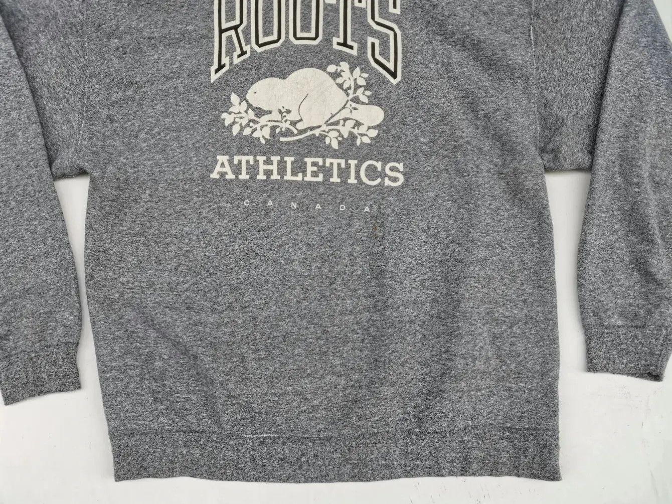 Other Rare!!! Roots Athletics Canada Big Logo Hoodie Sweatshirt Size US L / EU 52-54 / 3 - 8 Thumbnail