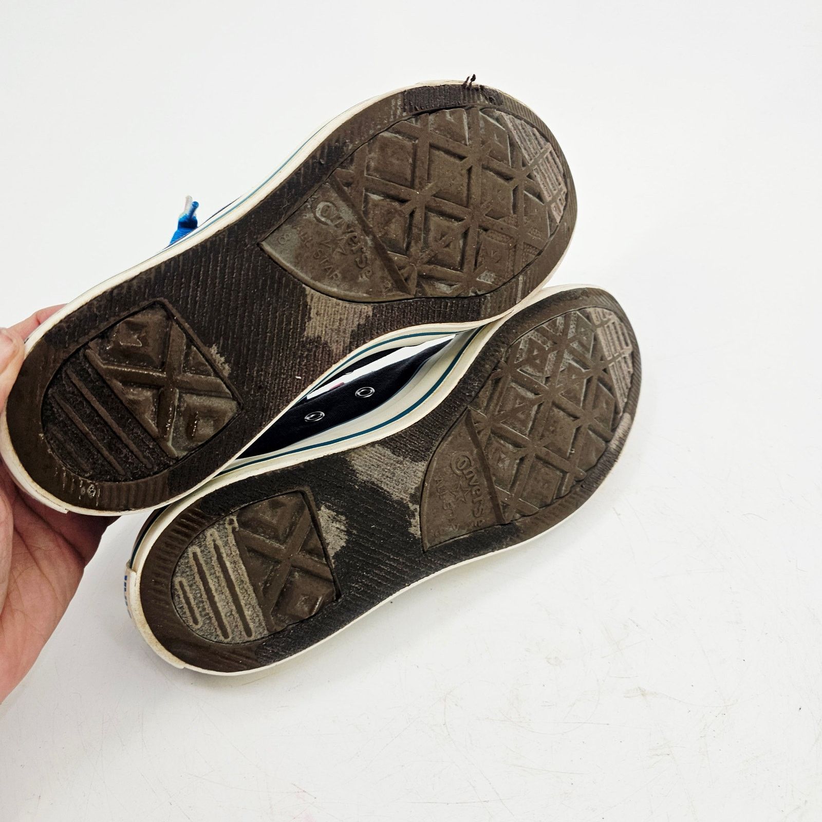 Converse Converse Chuck Navy Blue Rainbow Chevron sneaker Shoe 10 Size US 10 / IT 40 - 7 Thumbnail