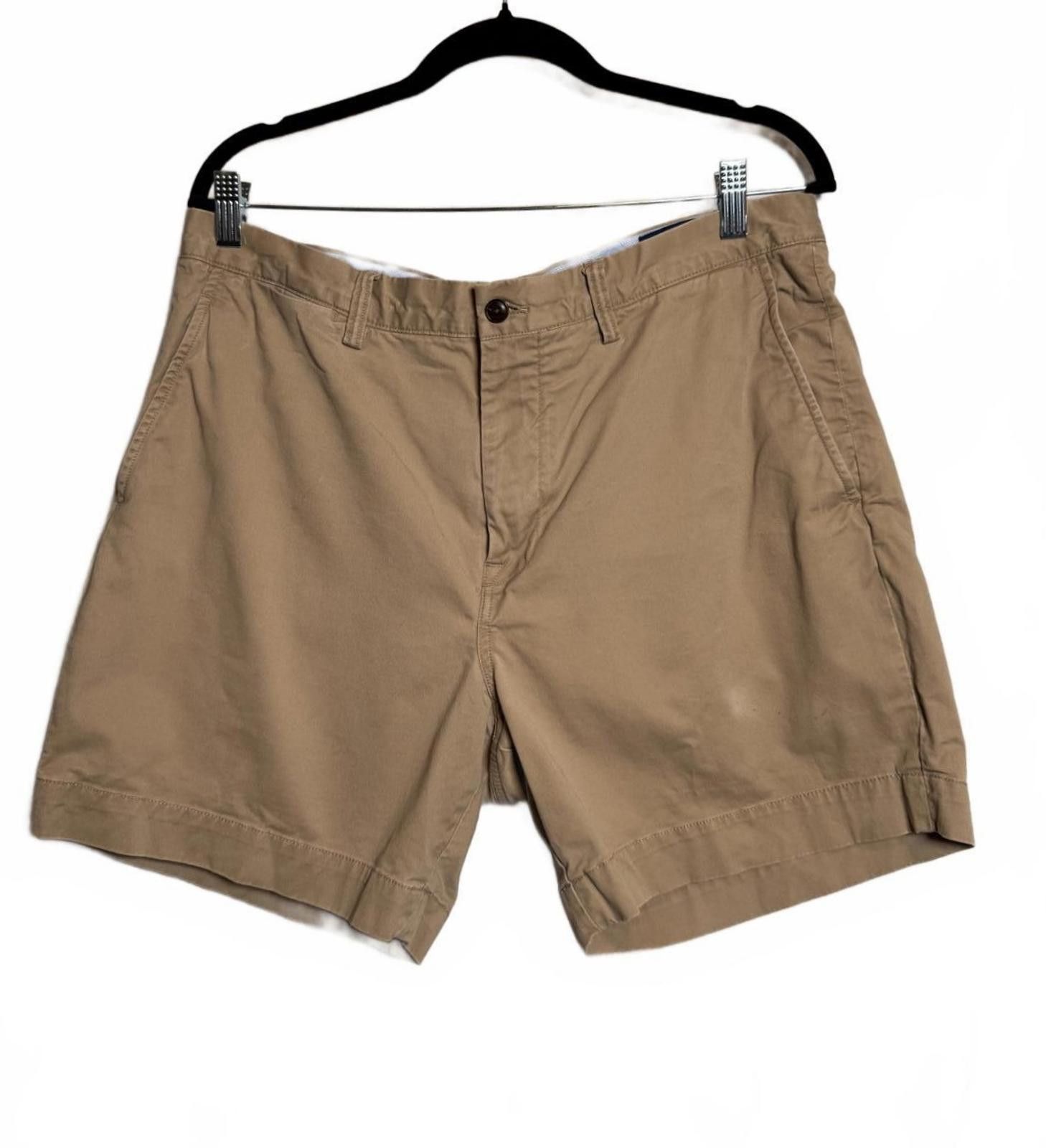Polo Ralph Lauren Men Classic Khaki Shorts by Polo Ralph Lauren Size US 35 - 1 Thumbnail