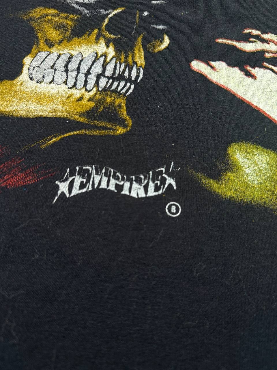 Iron Maiden Vintage y2k Iron Maiden 90 A Real Live One Rock Tour custom Size US M / EU 48-50 / 2 - 6 Thumbnail