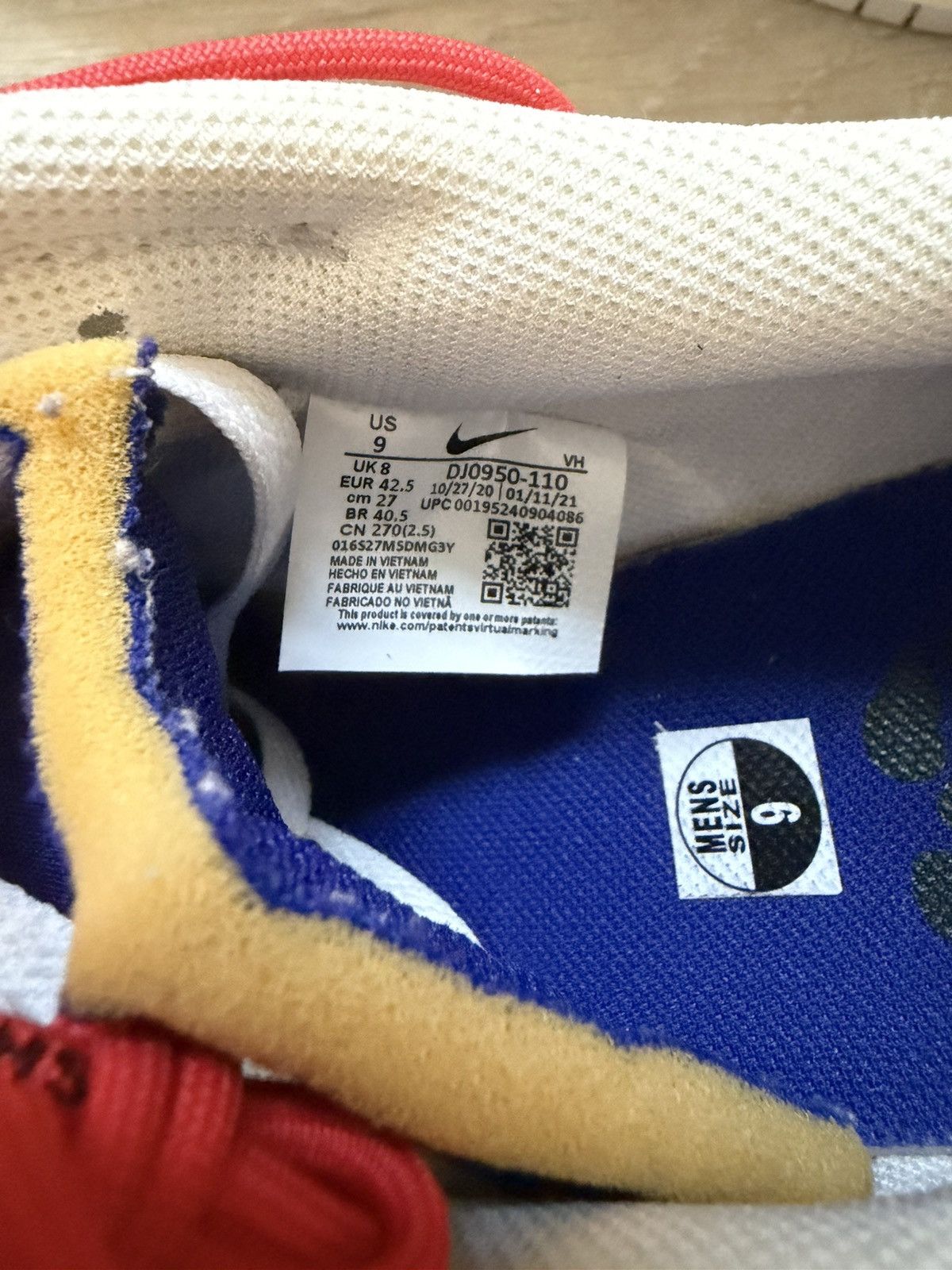 Nike × Off-White Off-White x Nike Dunk Low Lot 13 Size 9 (Box + Zip Tie) Size US 9 / EU 42 - 7 Thumbnail