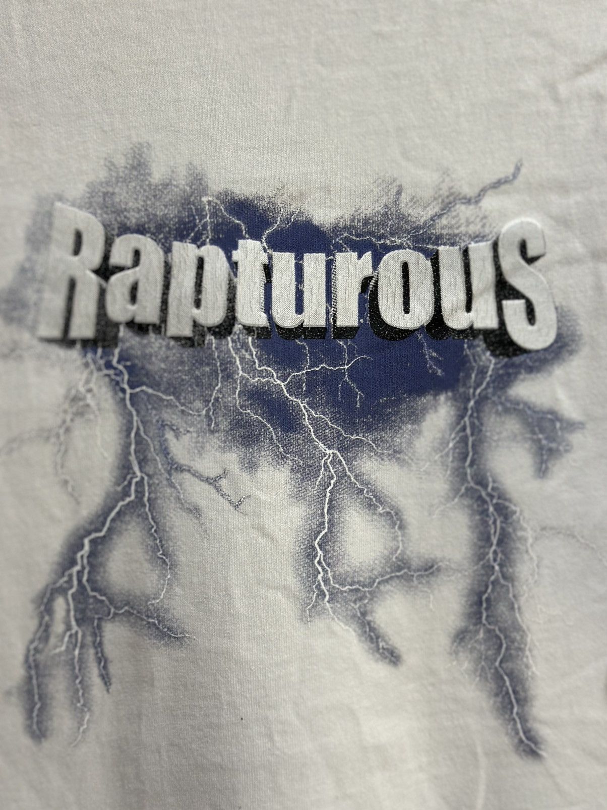 Band Tees × Japanese Brand × Rap Tees Lighting Thunder RapturousTee Size US M / EU 48-50 / 2 - 2 Thumbnail