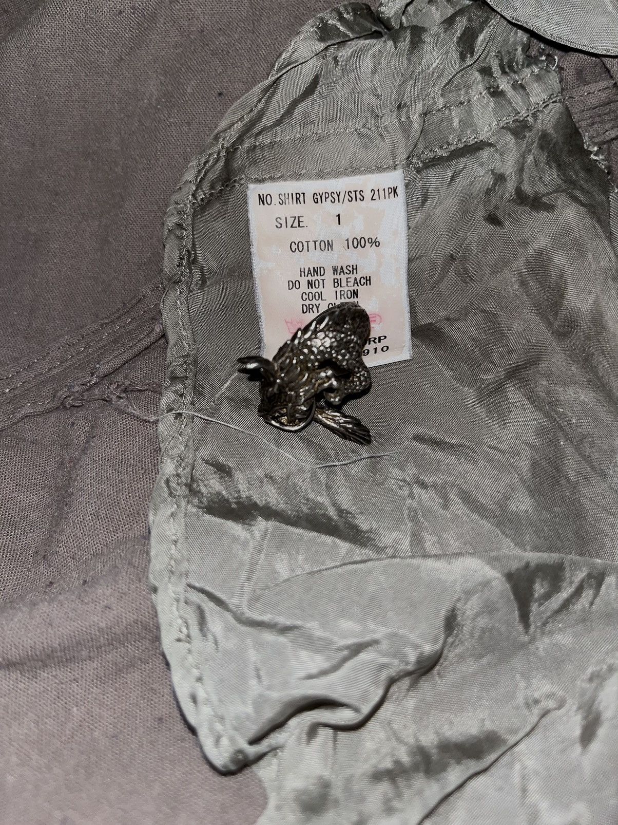 If Six Was Nine × Japanese Brand × KMRii Ifsixwasnine Gypsy button up Size US XS / EU 42 / 0 - 3 Thumbnail