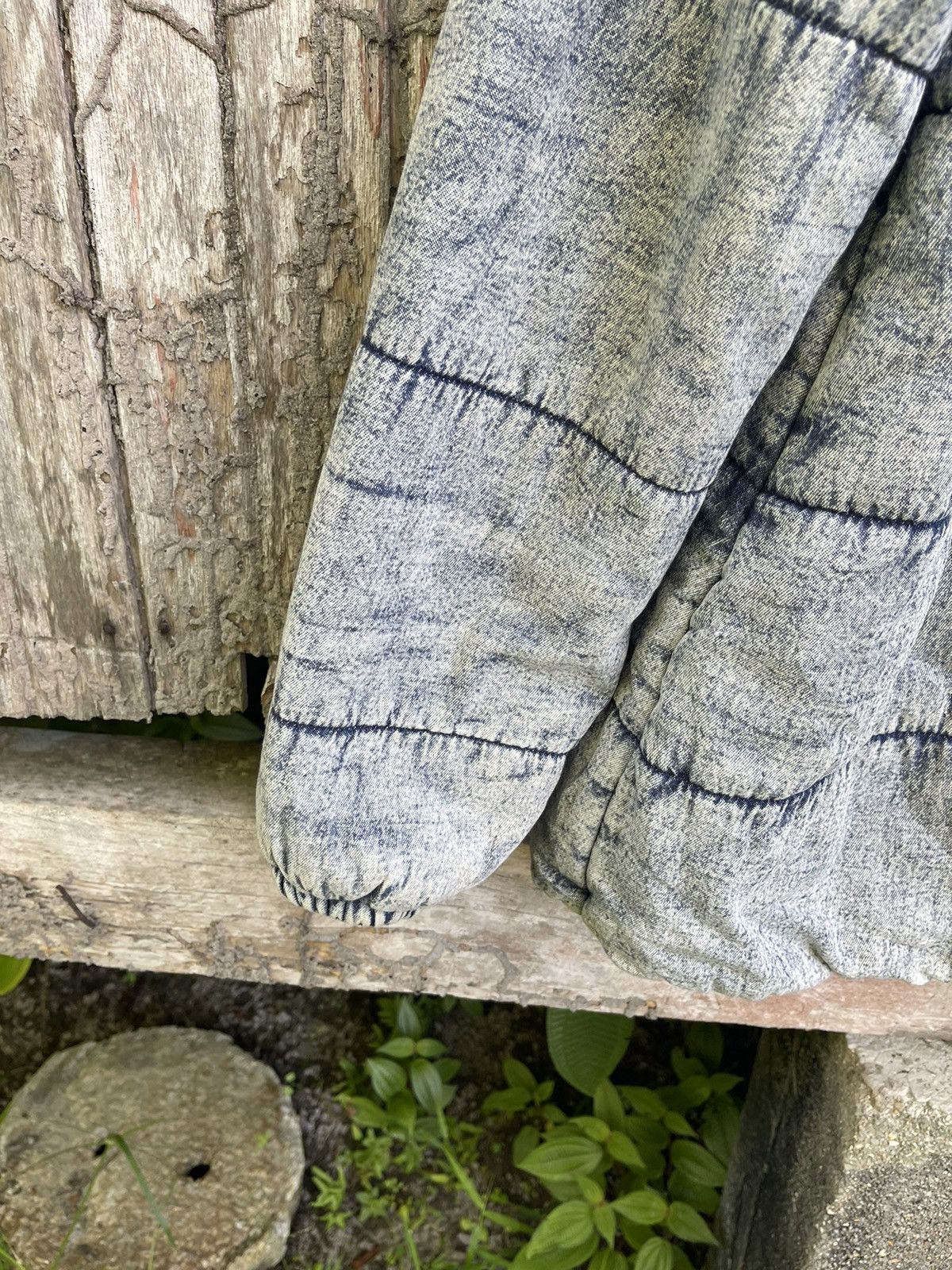 Designer ANAP Sherpa-Lined Acid Wash Denim Jacket Size US M / EU 48-50 / 2 - 14 Thumbnail