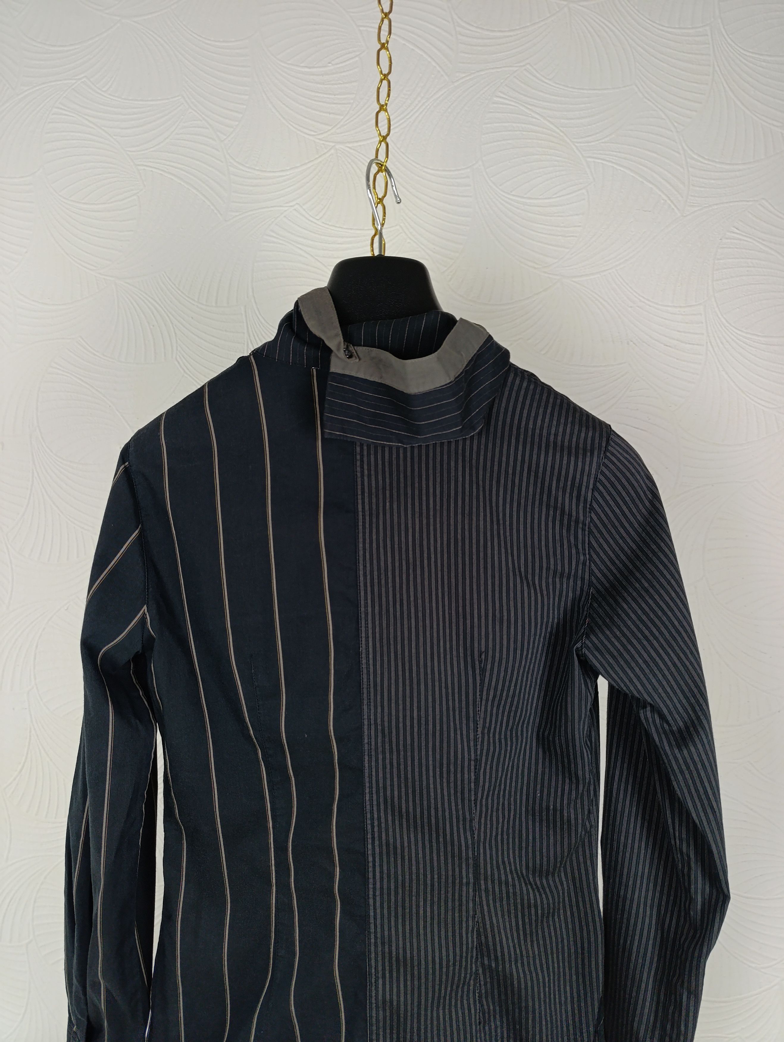 Cop Copine COP COPINE 1989 RECYCLED CUT AND SEW ASYMMETRIC LONG SHIRT Size S / US 4 / IT 40 - 16 Thumbnail