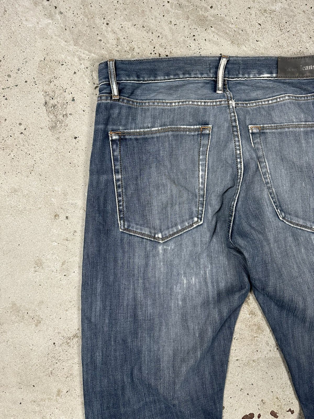 Acne Studios × Vintage Vintage Acne Studios Mod New Shaved Distressed Denim Jeans Size US 34 / EU 50 - 15 Thumbnail