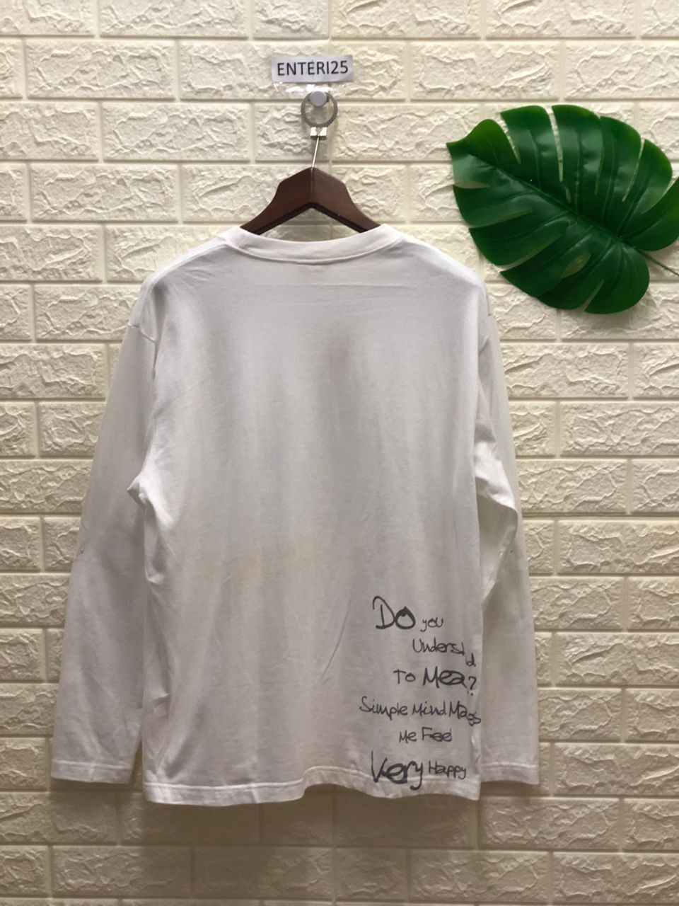 If Six Was Nine 💥BINDING OFFER💥Japan-Dig Deep Crazy Poem Long Sleeve Size US XL / EU 56 / 4 - 10 Thumbnail