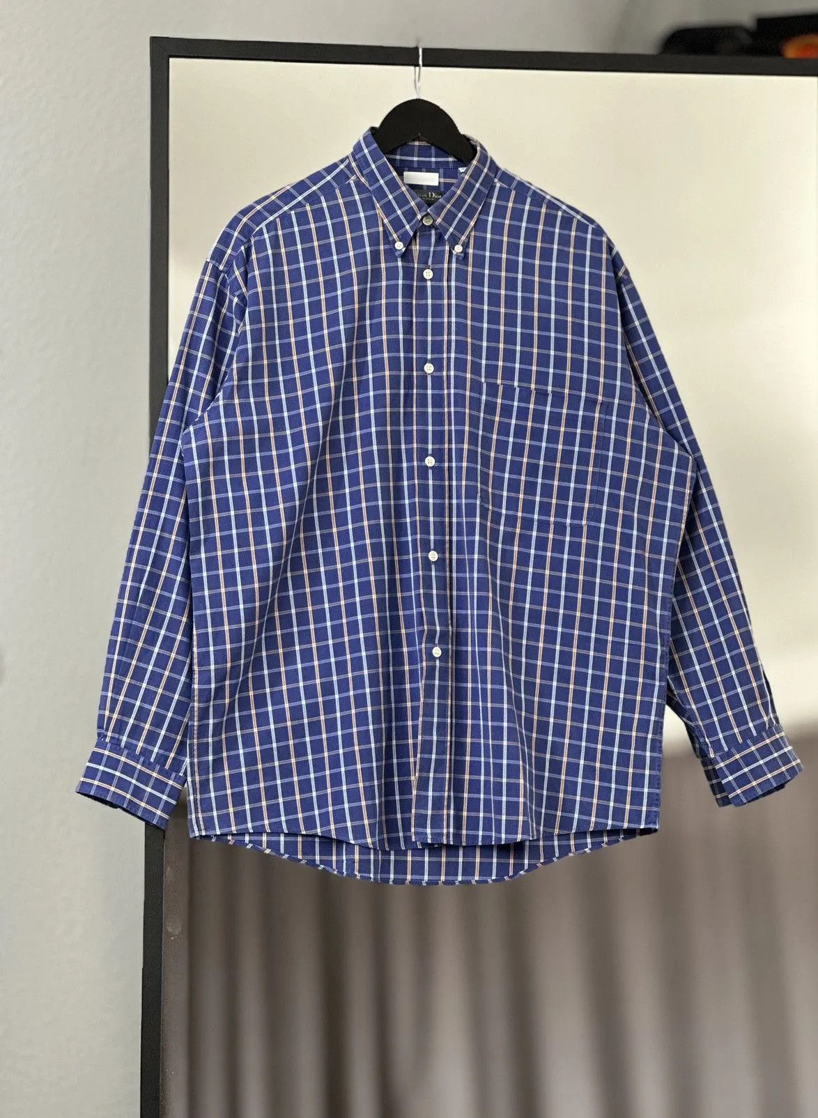 Dior Vintage Christian Dior Monsieur France Luxury Shirt Loro Size US XL / EU 56 / 4 - 2 Thumbnail