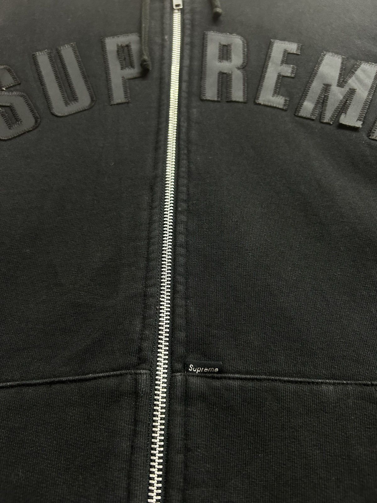 Supreme Supreme Arc Logo Thermal Zip Up heavy Sweatshirt/pullover Size US M / EU 48-50 / 2 - 3 Thumbnail