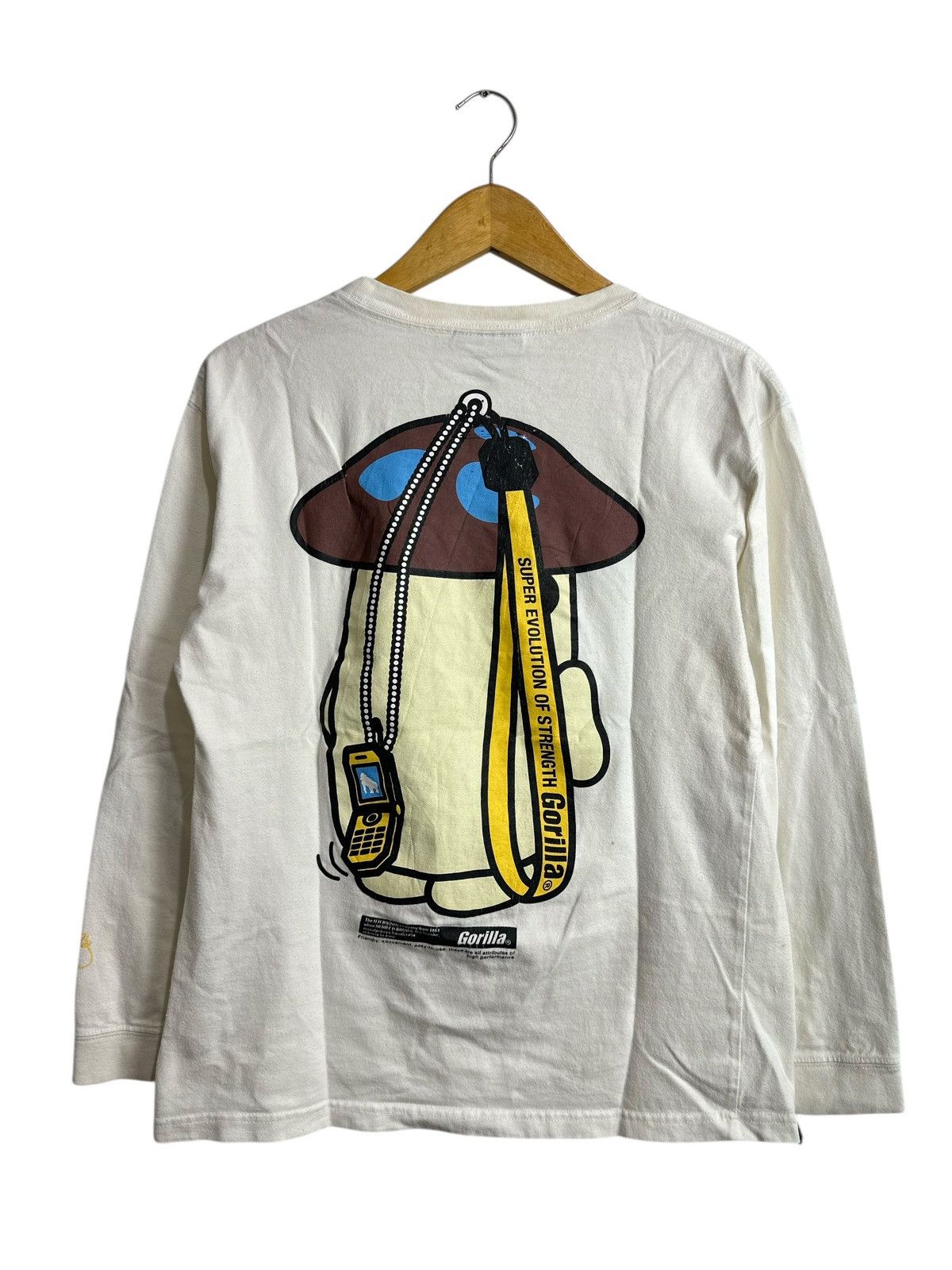 20471120 GORILLA BACK AND HIT LONG SLEEVE TEE Size US M / EU 48-50 / 2 - 2 Thumbnail