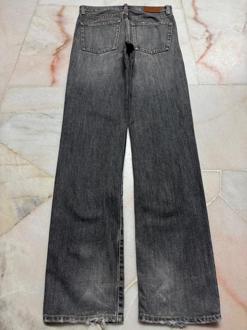 Uniqlo 💥Sick💥Vintage 90’s Uniqlo Sand Washed Straight Distressed Size US 29 - 2 Thumbnail