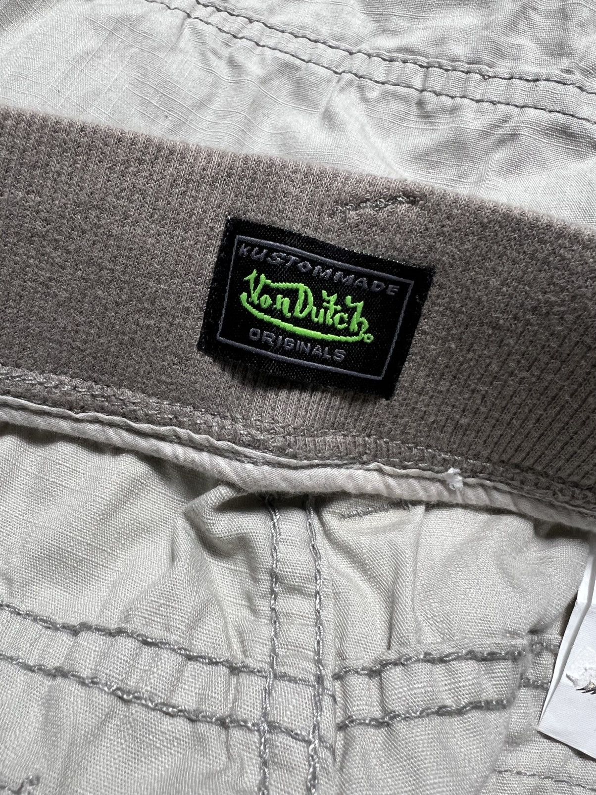 Vintage Vintage Rare Vondutch GOA Ifsixwas Cargo Style Baggy Pants Size US 28 / EU 44 - 7 Thumbnail