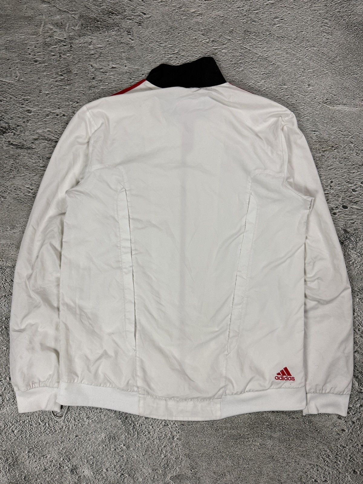 AC Milan Adidas tracksuit white Champions League