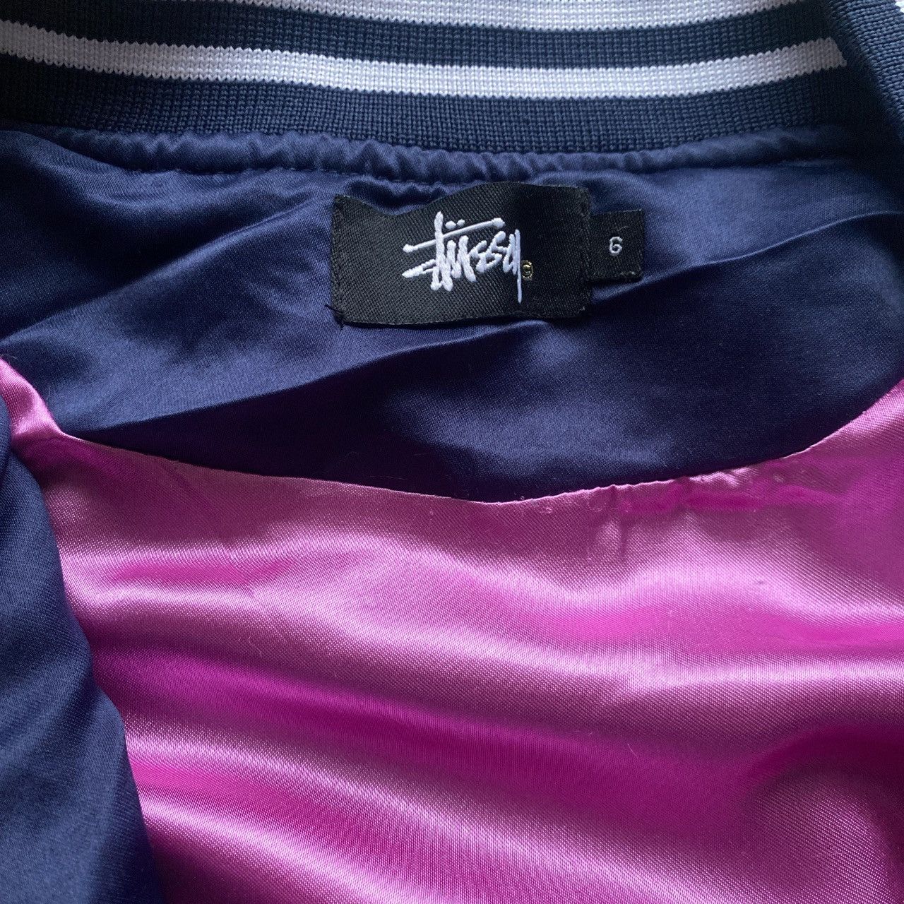 Stussy Vintage Rare Stussy Varsity Bomber Jacket Size US XS / EU 42 / 0 - 5 Thumbnail
