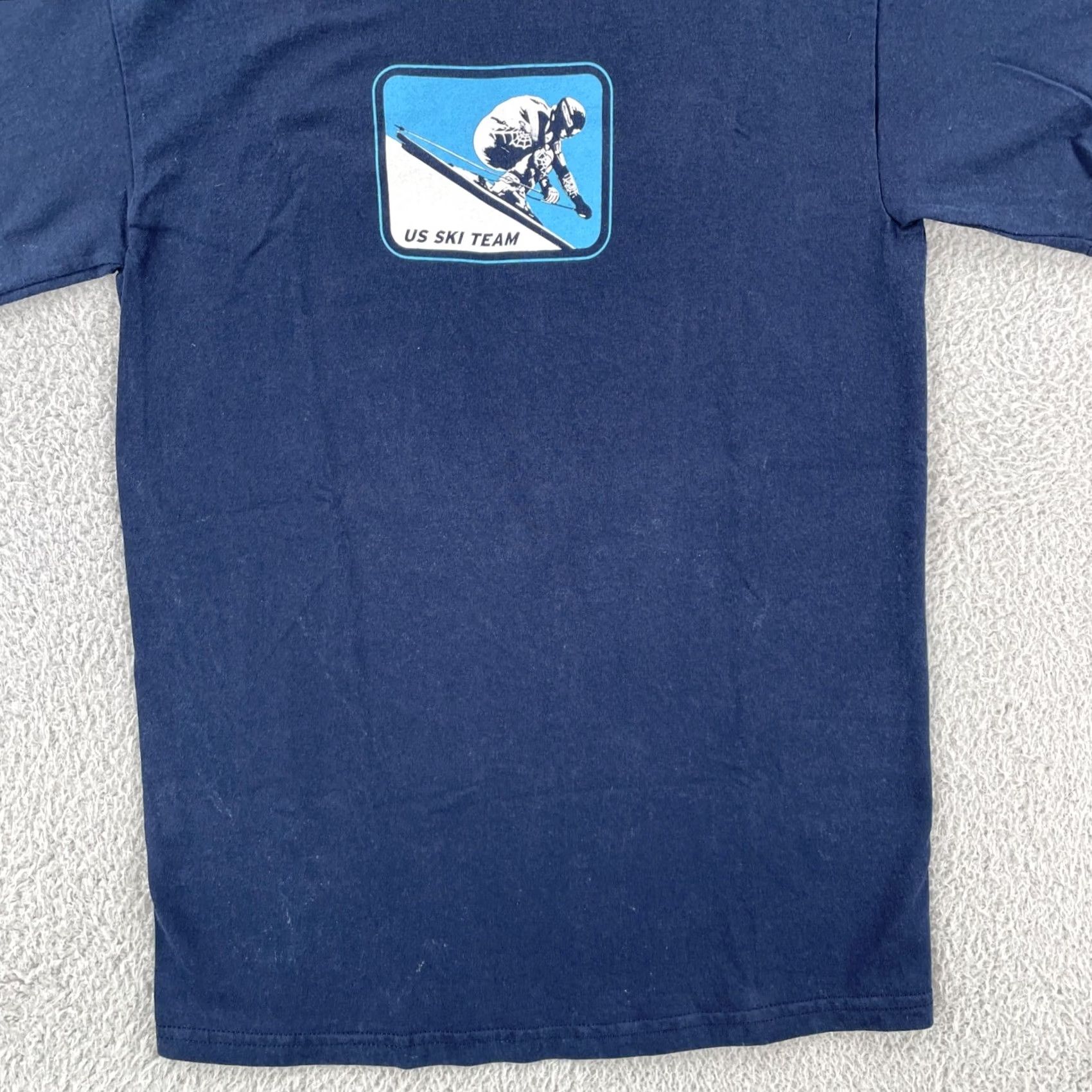 Gildan VINTAGE Gildan Men’s Small Blue T Shirt U.S. Ski Team 2005 Official Training Tee Size US S / EU 44-46 / 1 - 4 Thumbnail
