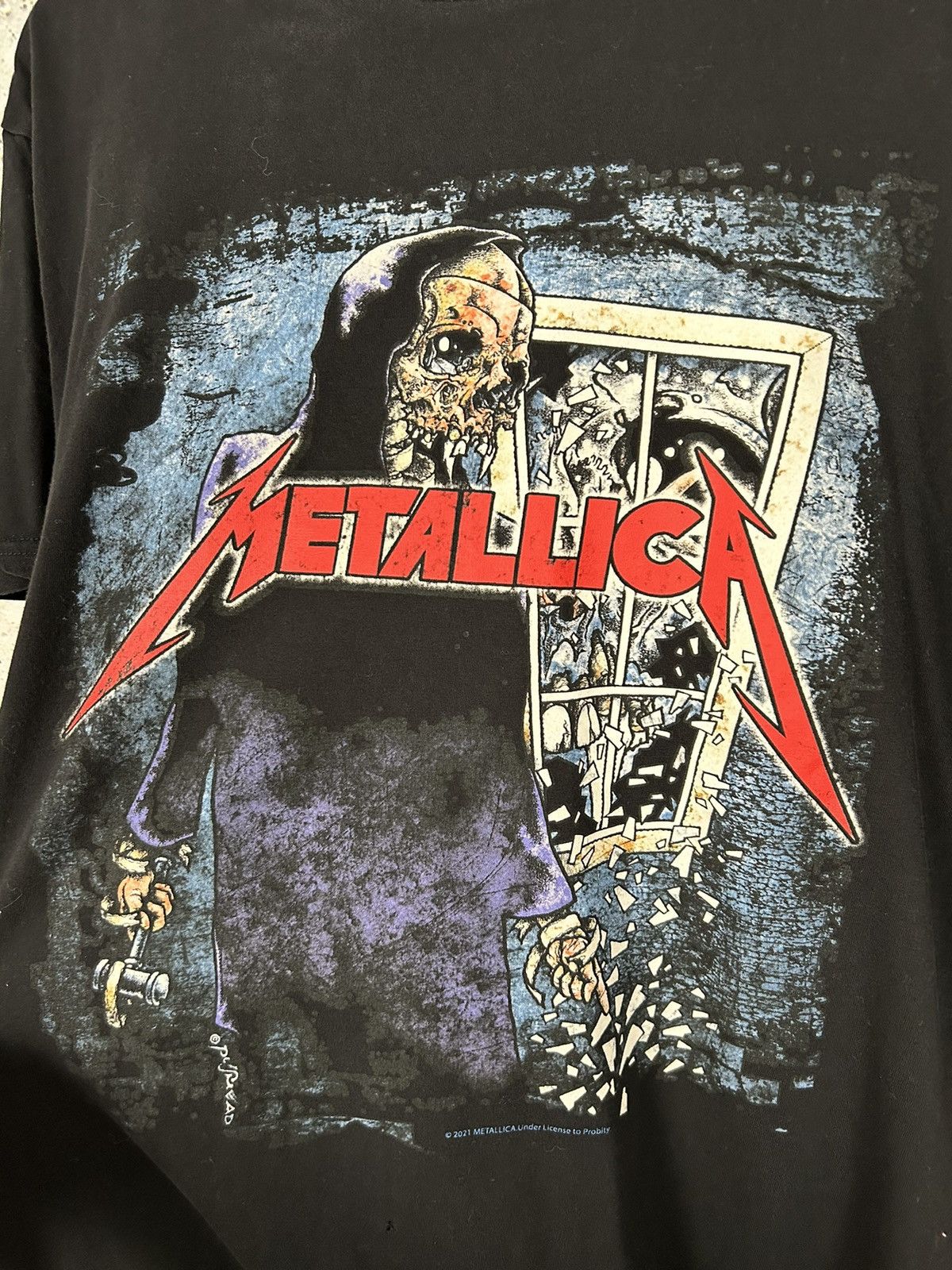 Band Tees H&M x Metallica Rock Band Tee Metal Vintage Rare Size US M / EU 48-50 / 2 - 3 Thumbnail