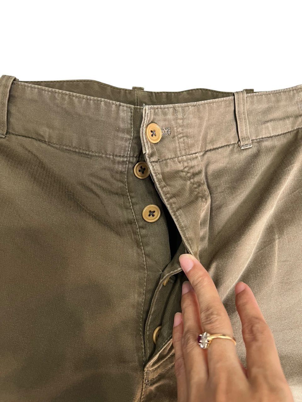 Margaret Howell Margeret Howell Distressed Cargo Pants Size US 34 / EU 50 - 3 Thumbnail