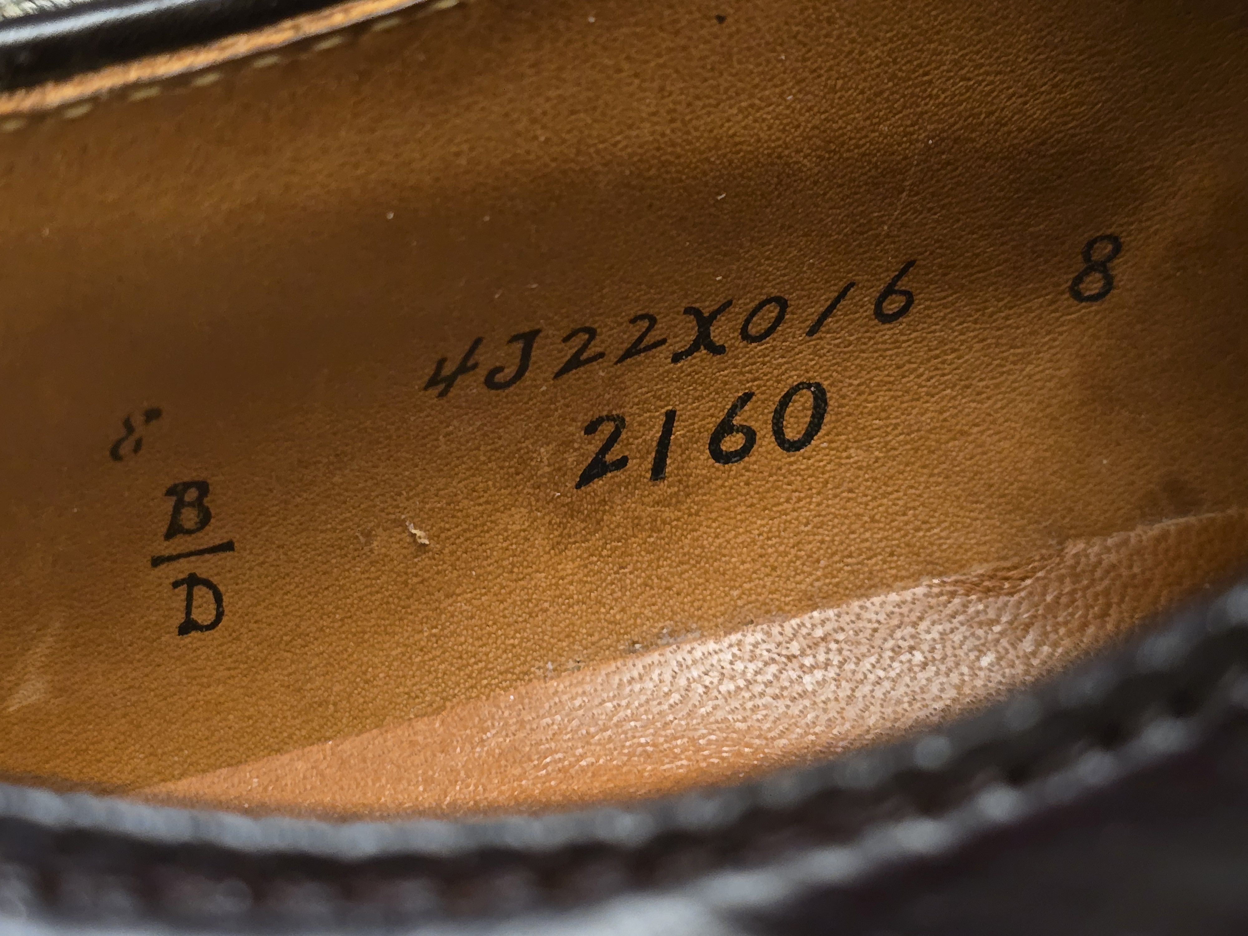 Alden Alden 2160 Shell Cordovan Shoes, 8 US / 7 UK, 2160 Bluchers Size US 8 / EU 41 - 5 Thumbnail