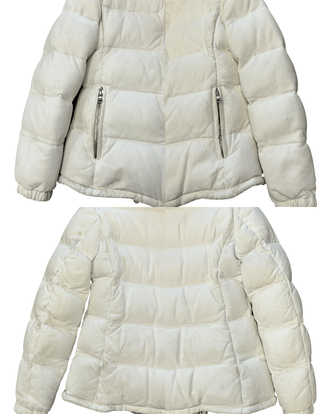 Prada Prada Faux Leather Puffer White Size M / US 6-8 / IT 42-44 - 9 Thumbnail