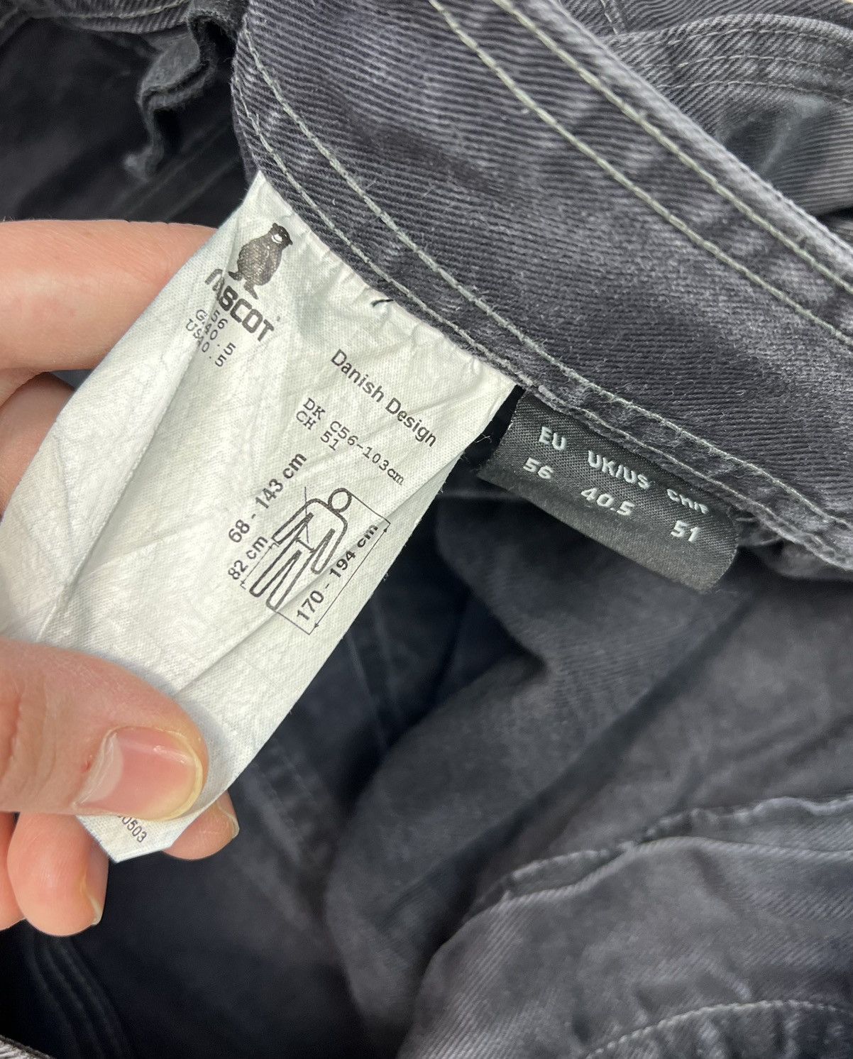 Moscot Cargo Pants Mascot Workwear Size US 40 / EU 56 - 3 Thumbnail