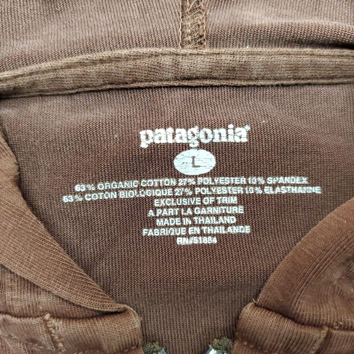 Patagonia Patagonia Jacket Womens L Maroon Lightweight Full Zip Hooded Gorp Comfy Stretch Nature Outdoor Zip Embroidered Logo Casual Womens Size L / US 10 / IT 46 - 5 Thumbnail