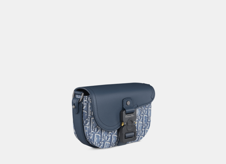 Dior o1w1db10426 2ADCA4 Size : OS / Mini Messenger Bag in Blue Size ONE SIZE - 3 Thumbnail