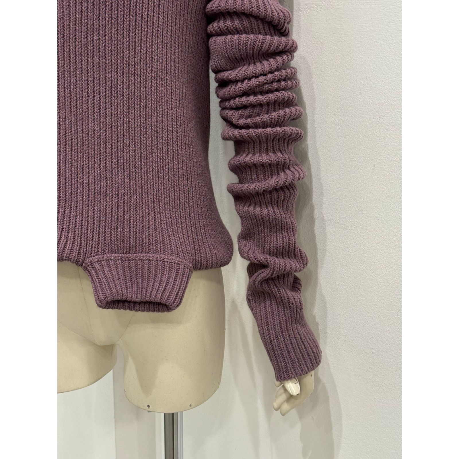 Rick Owens F/W2023 Rick Owens “Luxor” ribbed knit banana top Size ONE SIZE - 7 Thumbnail