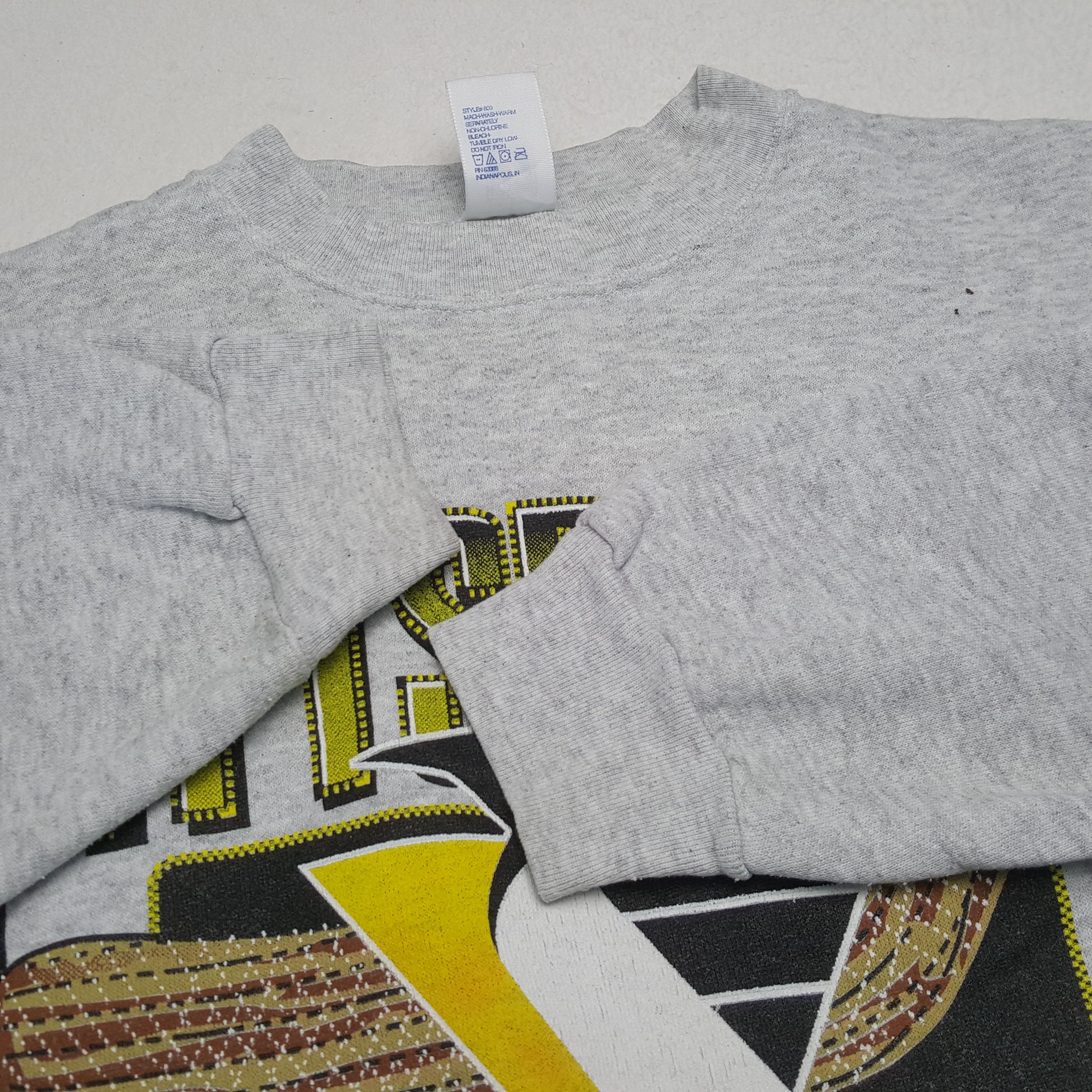Logo 7 × NHL × Vintage PITTSBURGH PENGUINS NHL Team Vintage Sweatshirt Size US L / EU 52-54 / 3 - 6 Thumbnail