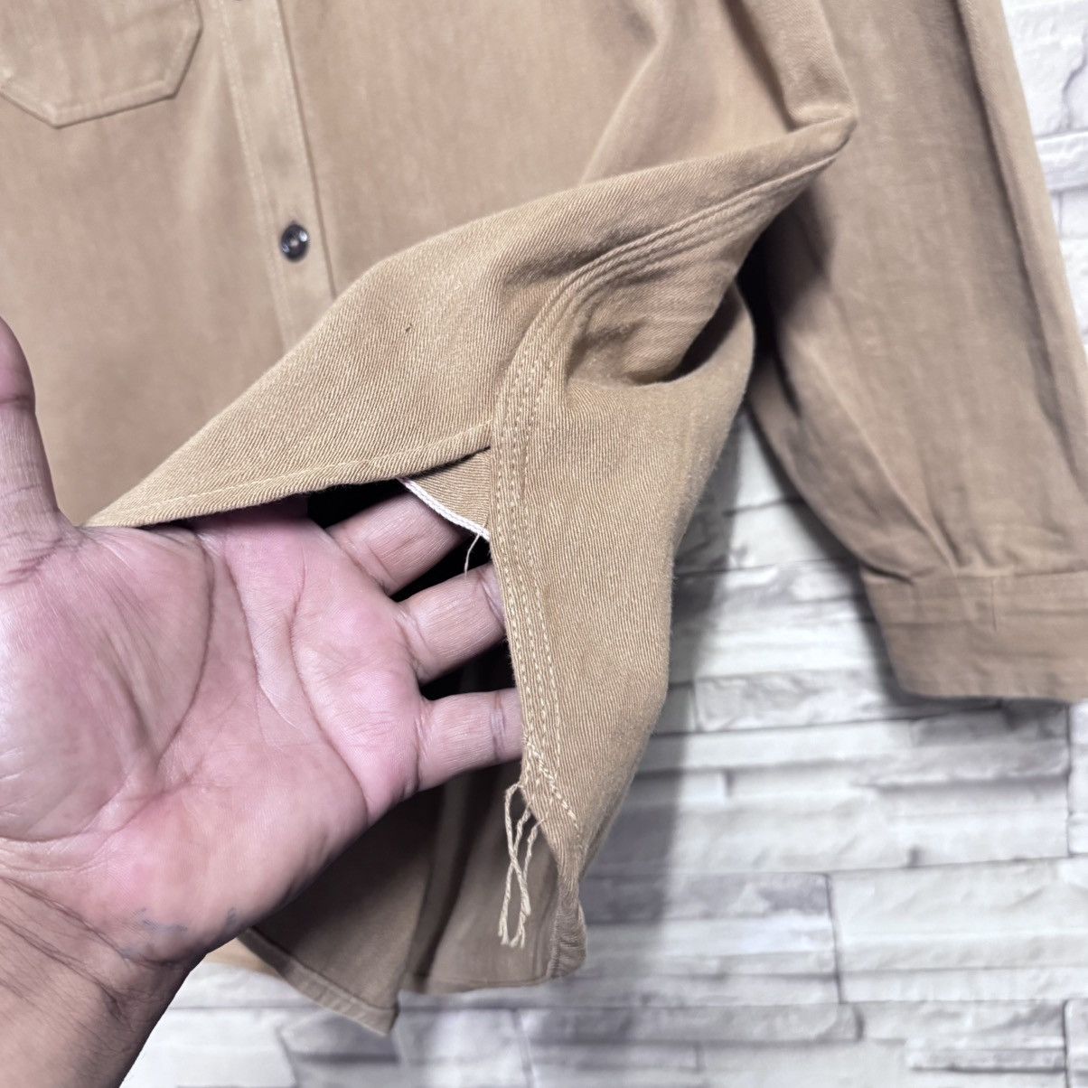 The Real McCoy's 8Hour Union Joe McCoy Work Shirt Size US M / EU 48-50 / 2 - 14 Thumbnail