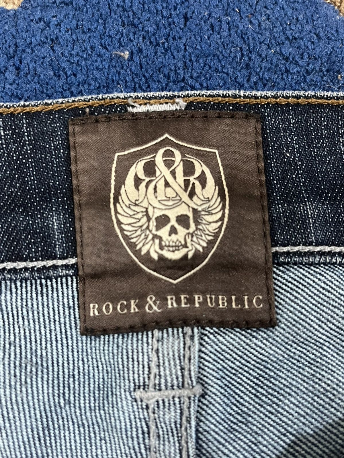 Rock & Republic Vintage Rock and Republic Flare Distressed Denim Size US 29 - 11 Thumbnail