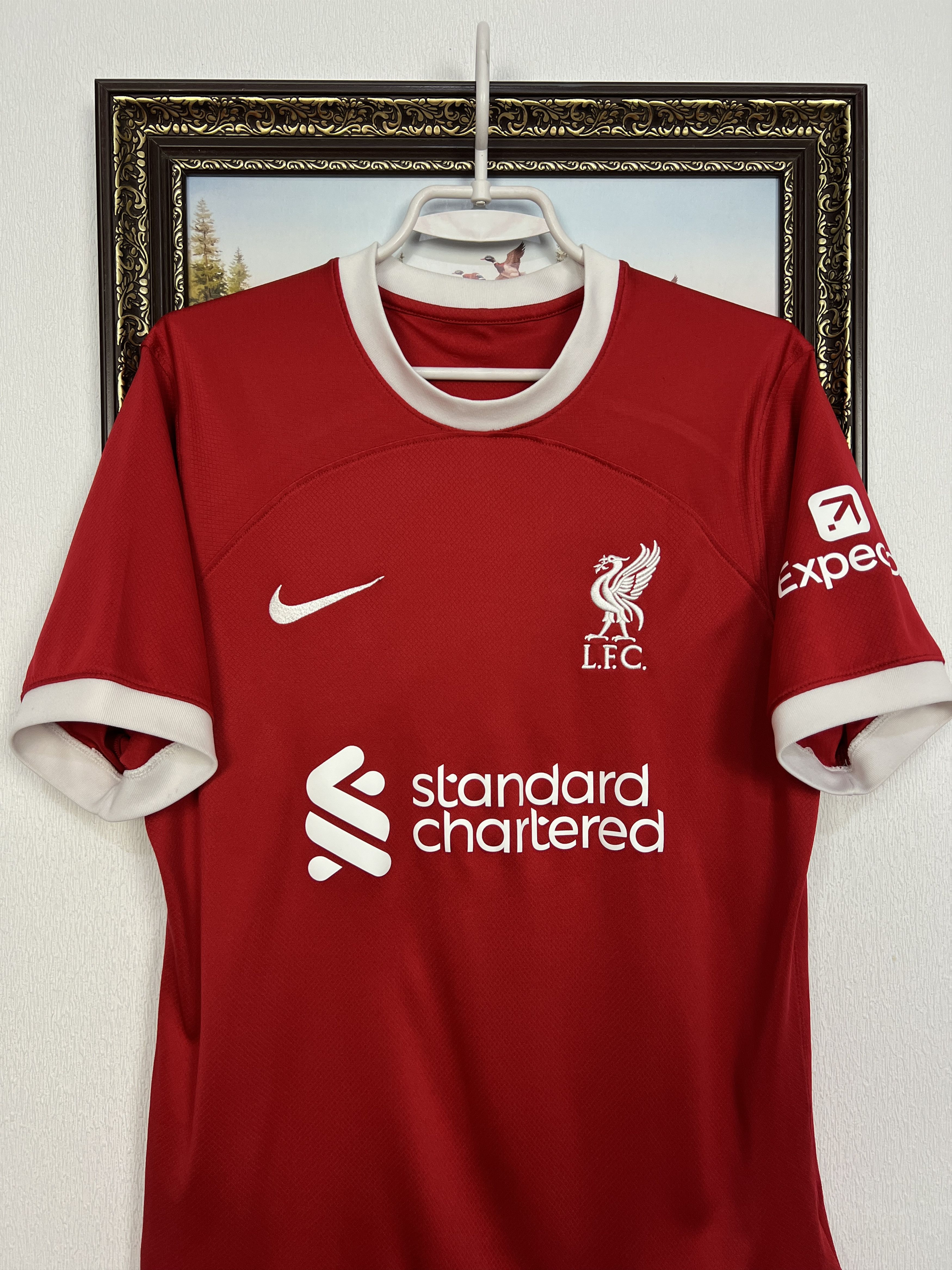 Nike Liverpool Home football shirt 2023 Soccer Nike Jersey Trikot Size US M / EU 48-50 / 2 - 2 Thumbnail