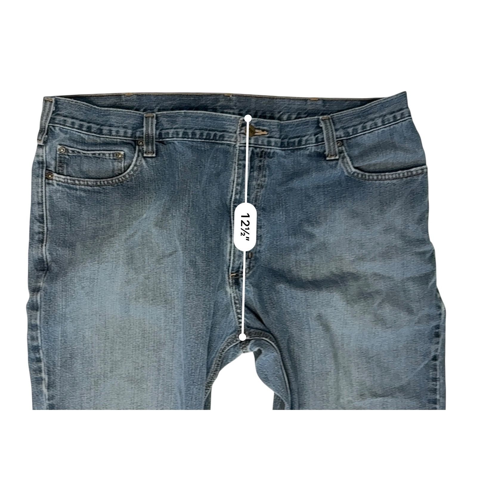 Carhartt Carhartt Holter Relaxed Fit Jeans 42/29 Workwear Blue Casual Size US 42 / EU 58 - 5 Thumbnail