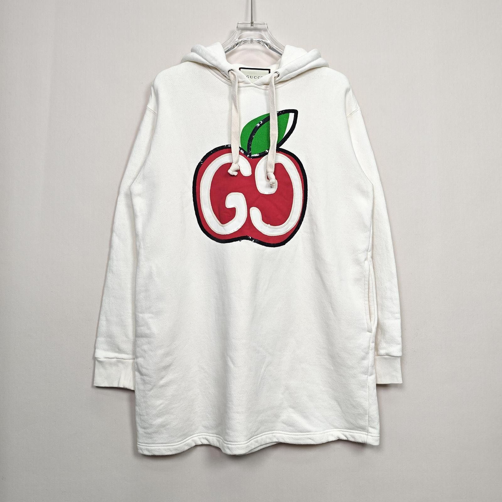 Gucci Gucci Apple Sequin Hoodie Dress Size S Size S / US 4 / IT 40 - 1 Thumbnail