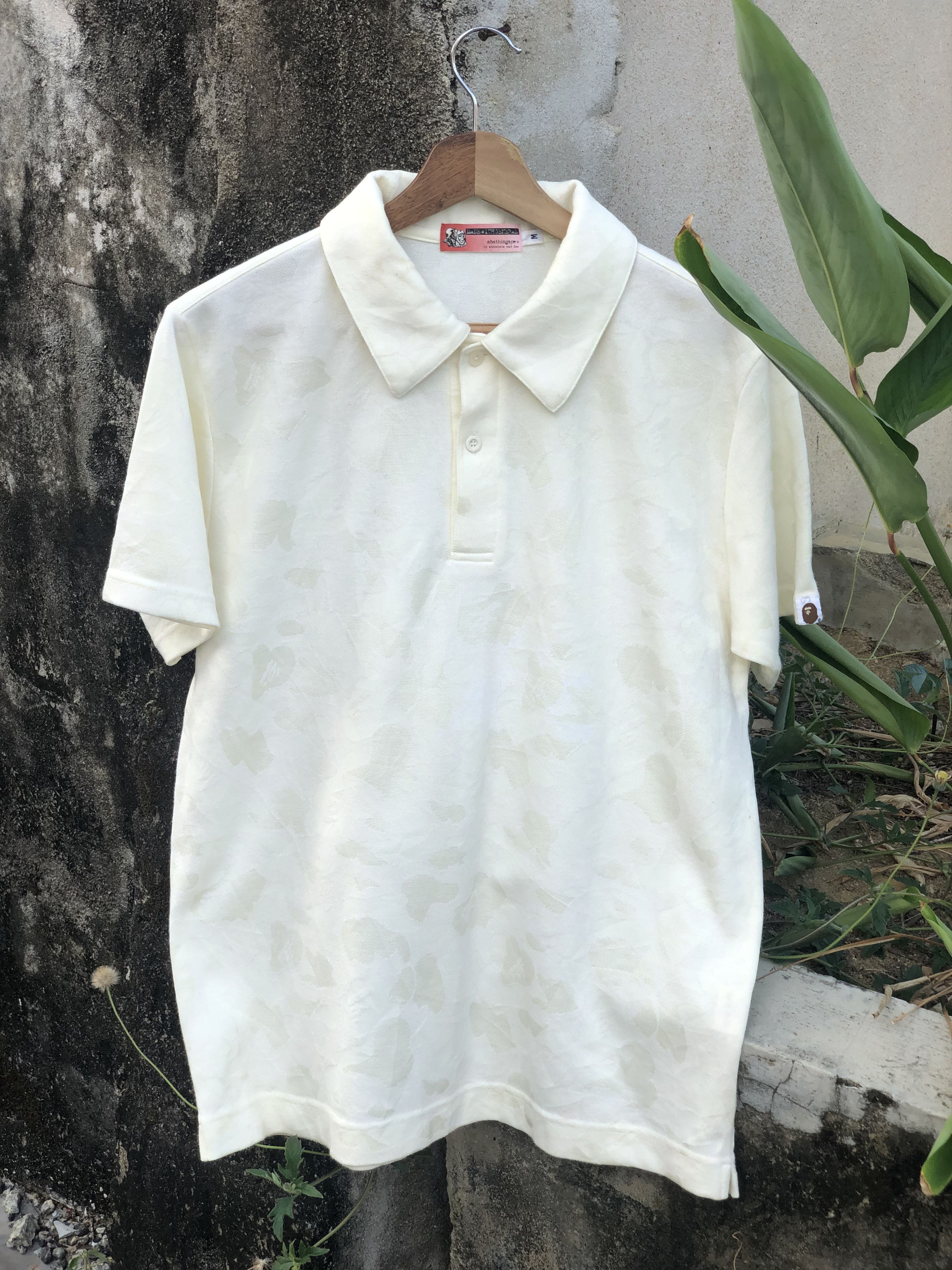 Bape Vintage OG Bape Full-Print Polos Size US M / EU 48-50 / 2 - 1 Thumbnail
