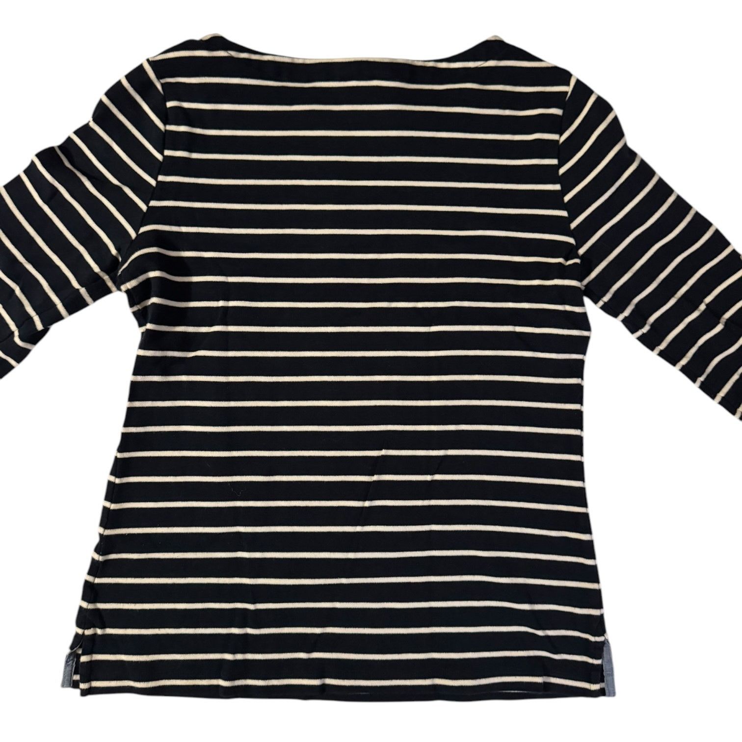 Nautica Nautica Blue & White Striped Pullover Nautical Top Medium Size M / US 6-8 / IT 42-44 - 3 Thumbnail